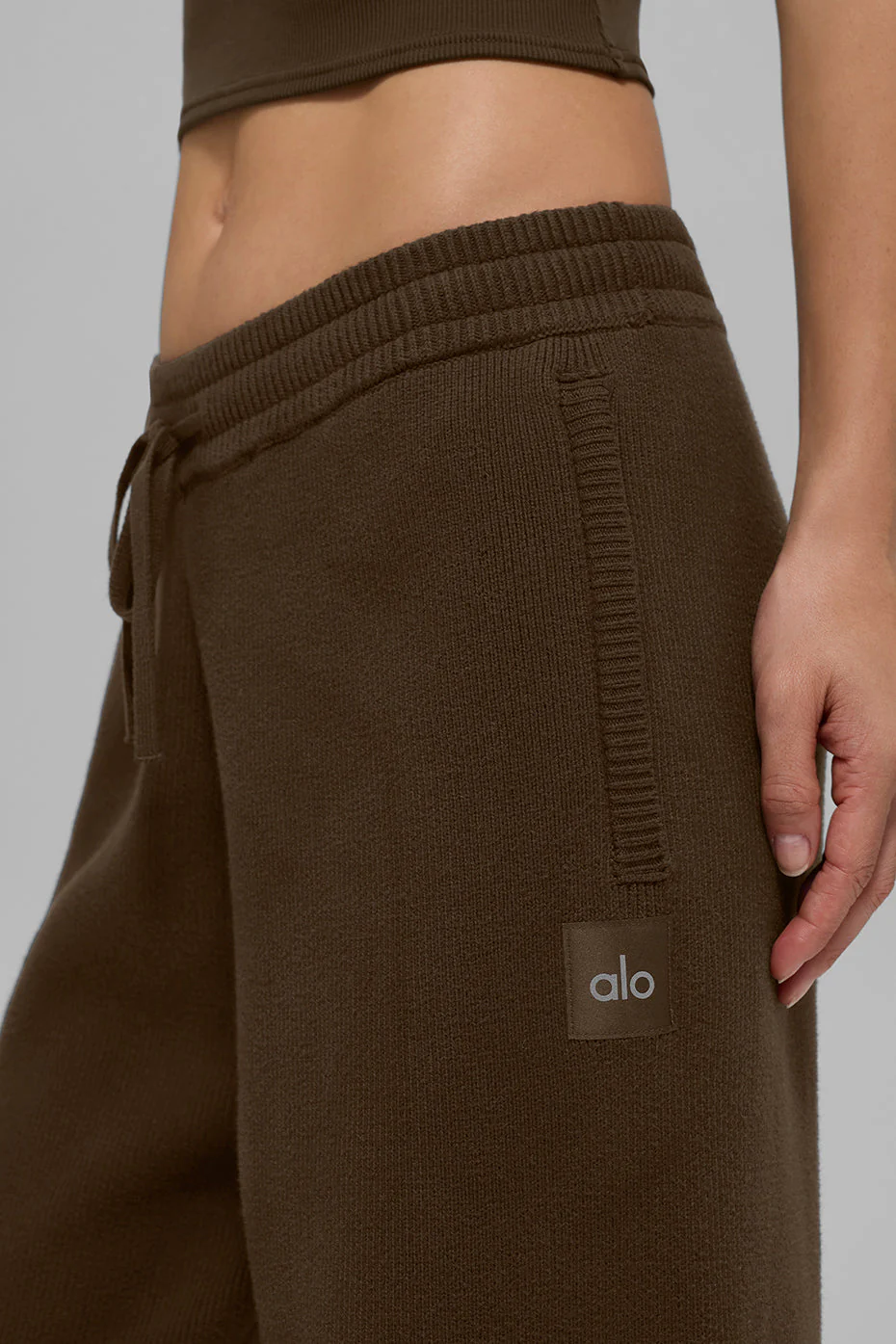 Scholar Straight Leg Sweatpant - Espresso