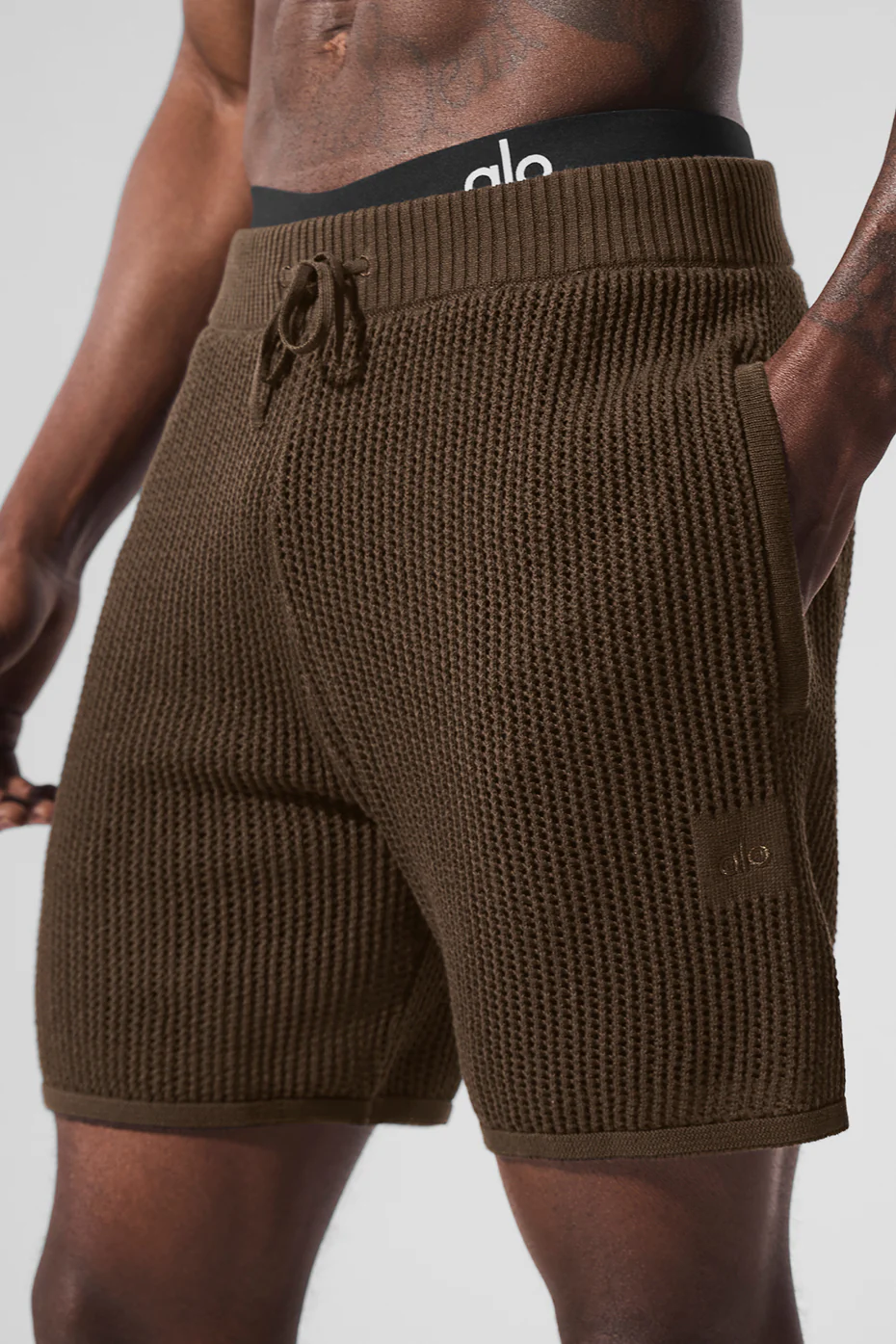 Open-Knit Short - Espresso