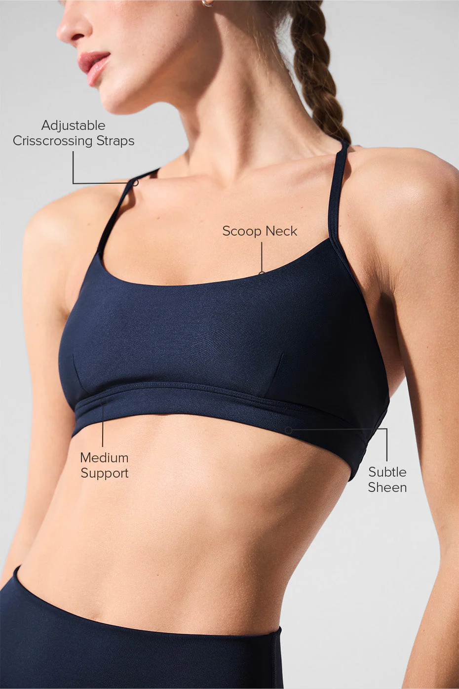 Airlift Intrigue Bra - Navy