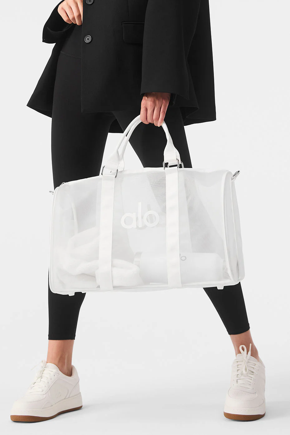 Sheer Duffle - White