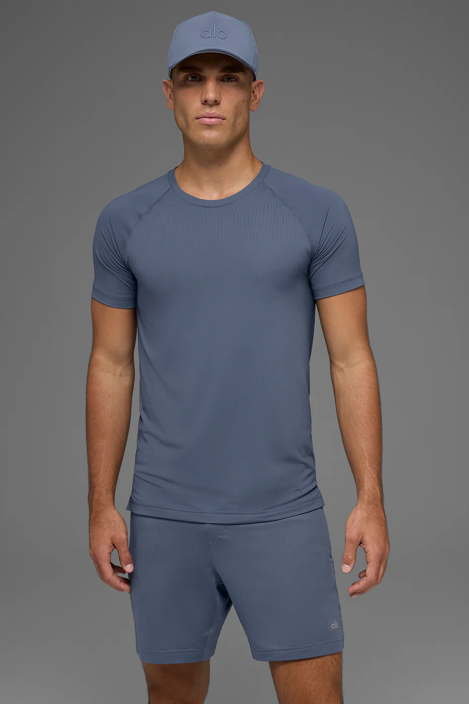 Idol Crewneck Short Sleeve - Bluestone