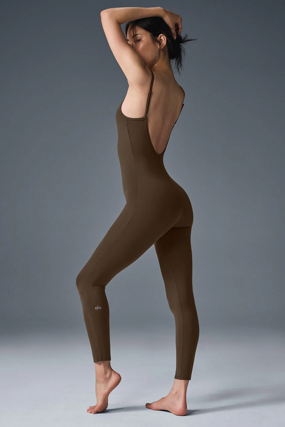 Airbrush One And Done Onesie - Espresso