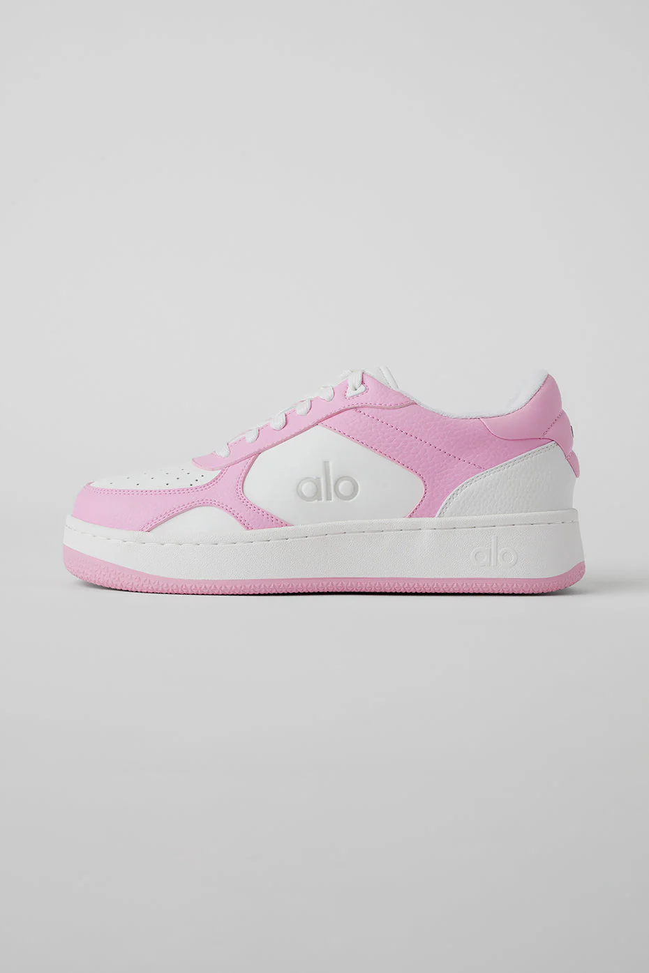 ALO Recovery Mode Sneaker - Pink/White