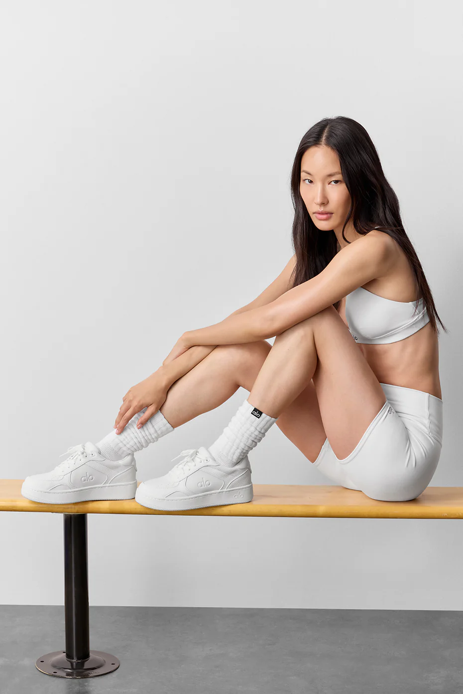 ALO Recovery Mode Sneaker - Natural White