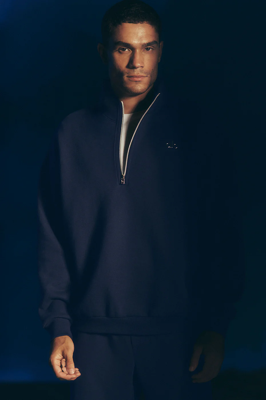 Accolade 1/4 Zip Pullover - Navy