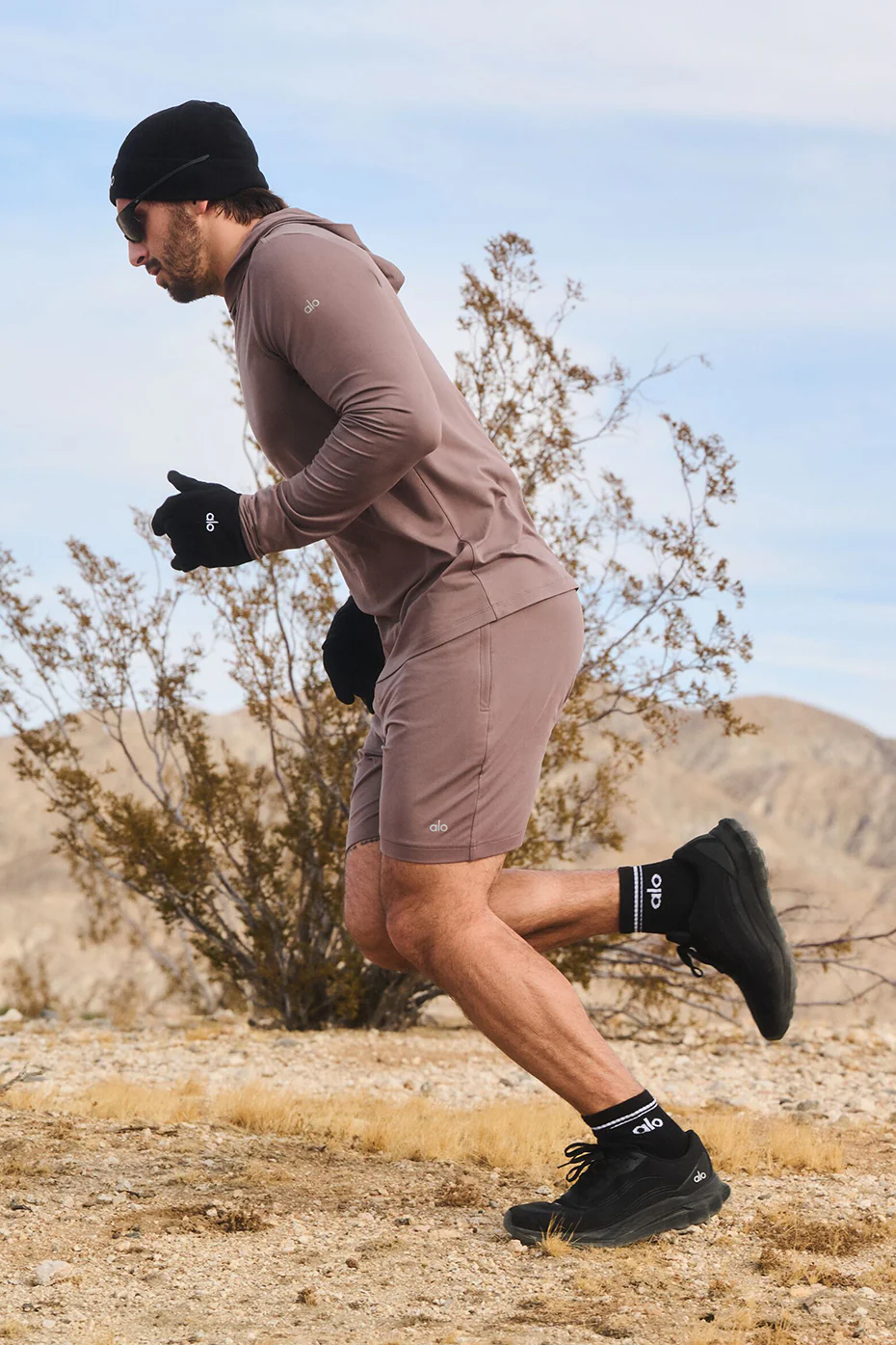 Conquer Reform Long Sleeve With Hood - Mushroom