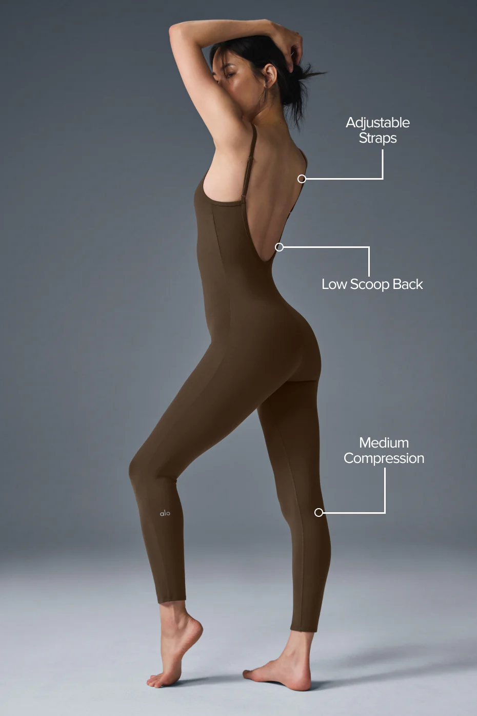 Airbrush One And Done Onesie - Espresso