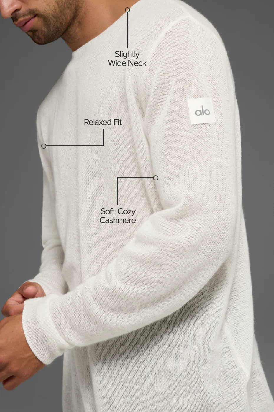 Cashmere Reform Long Sleeve - Ivory
