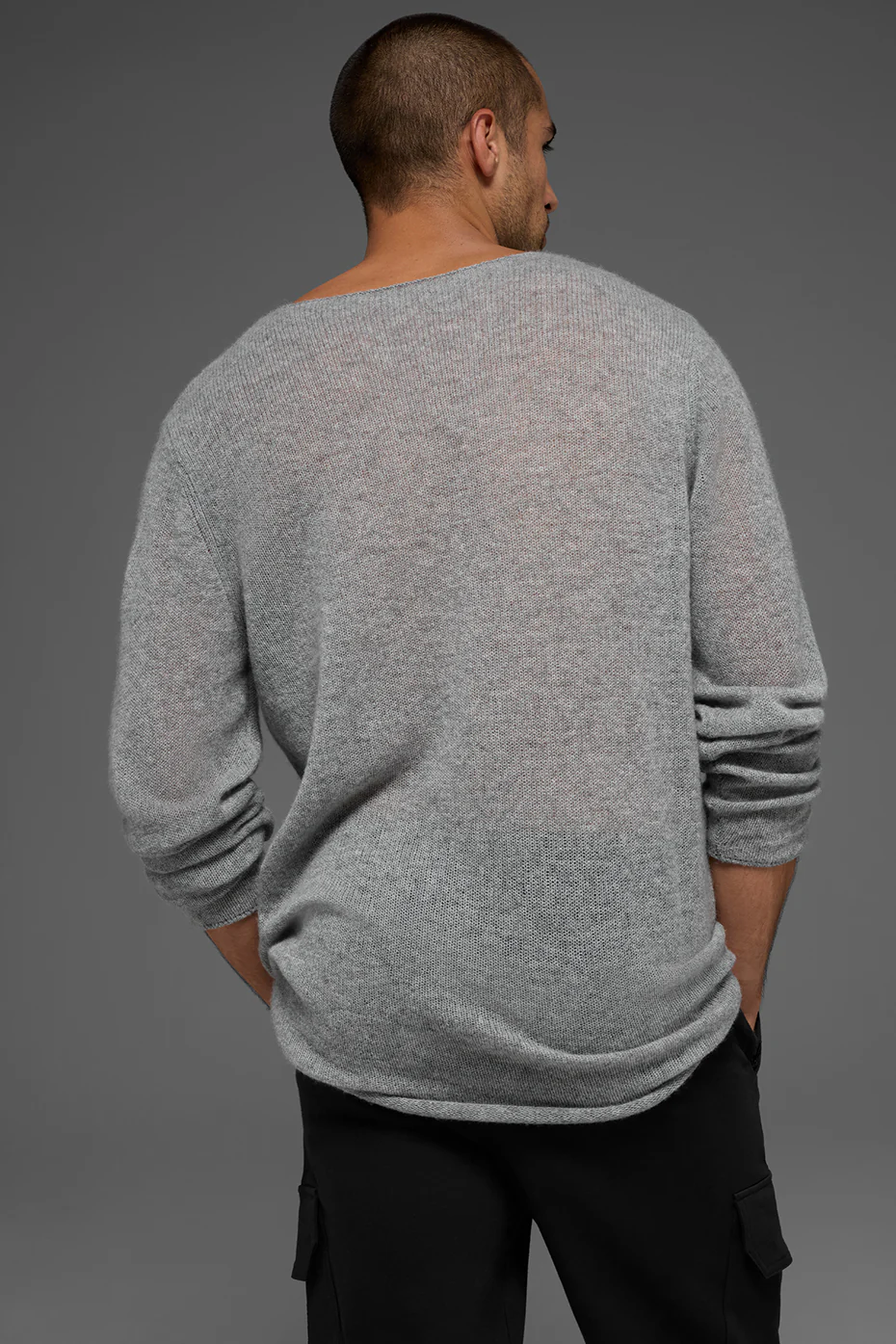 Cashmere Reform Long Sleeve - Dove Grey Heather