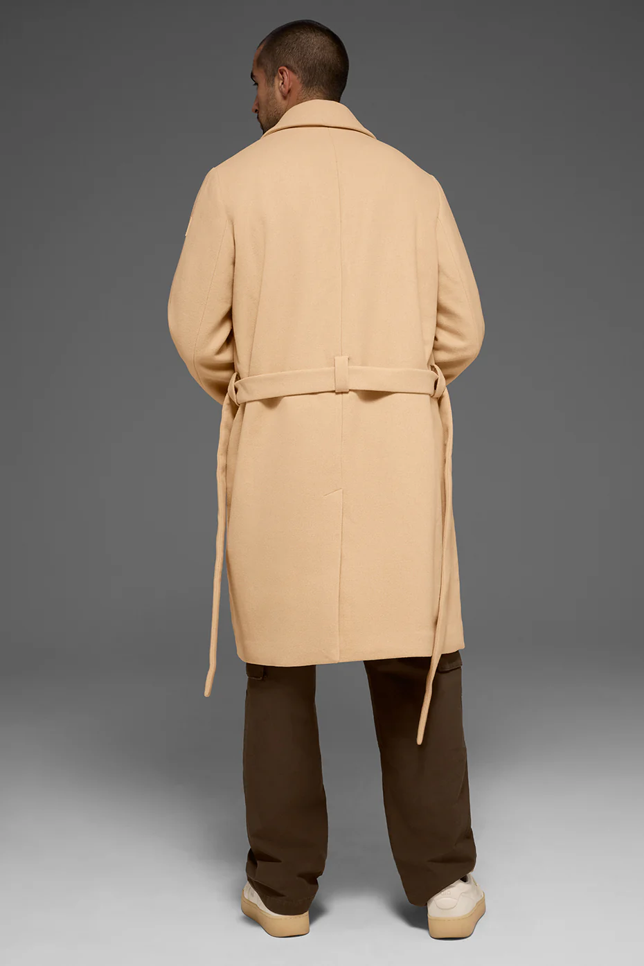 Wool Gameday Overcoat - Camel