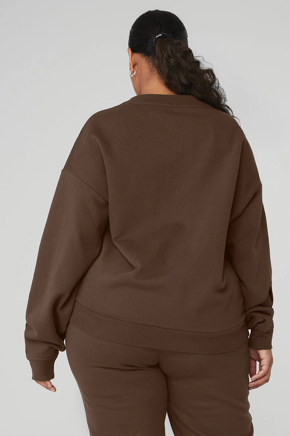 Accolade Crew Neck Pullover - Espresso