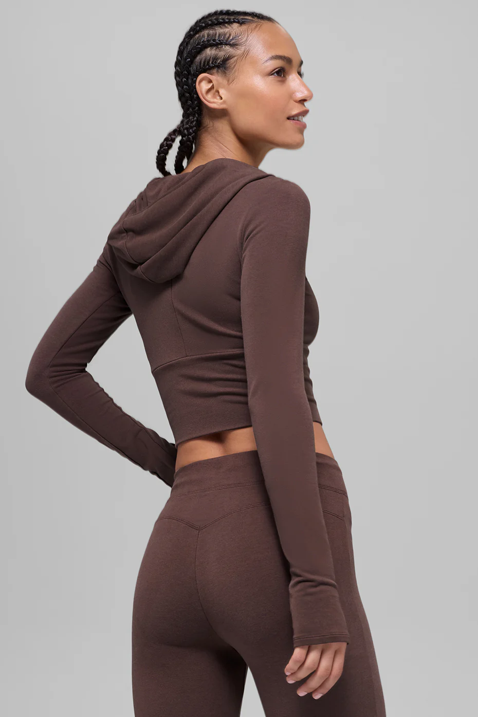 Sway Full Zip Hoodie - Brownstone