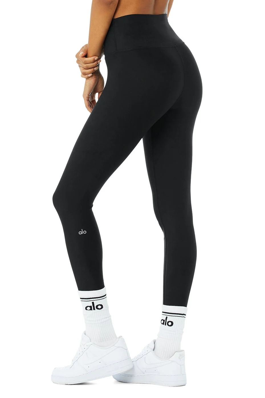 High-Waist Airlift Legging - Black