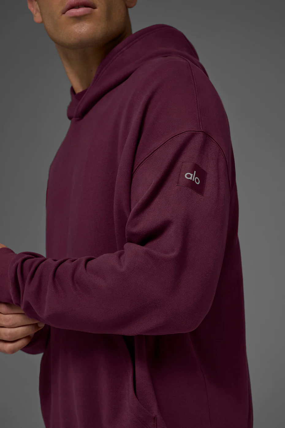 Double Take Hoodie - Burgundy