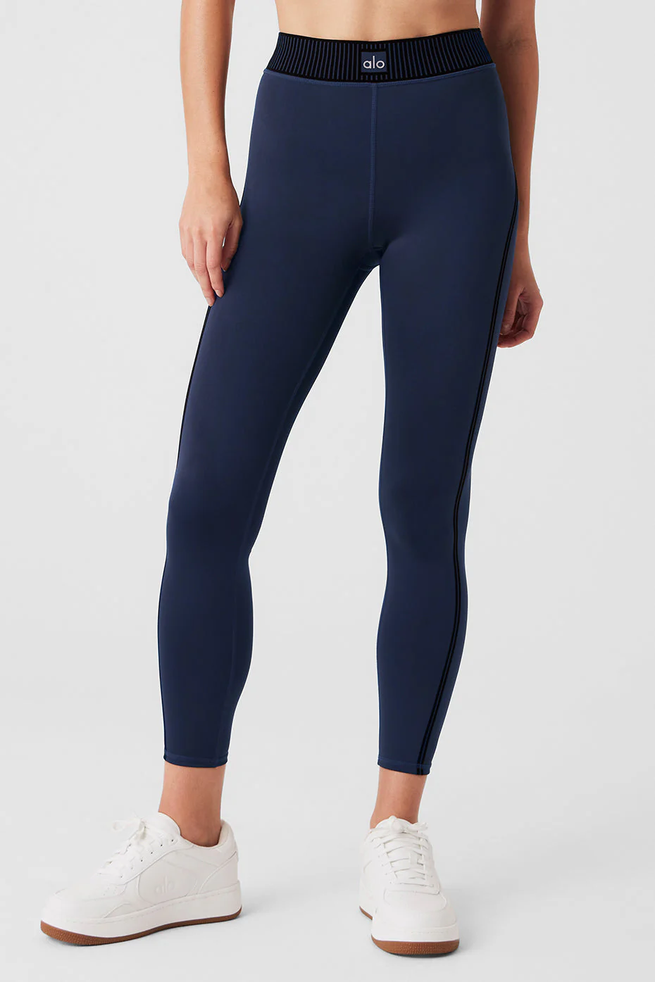 Airlift High-Waist 7/8 Line Up Legging - Navy