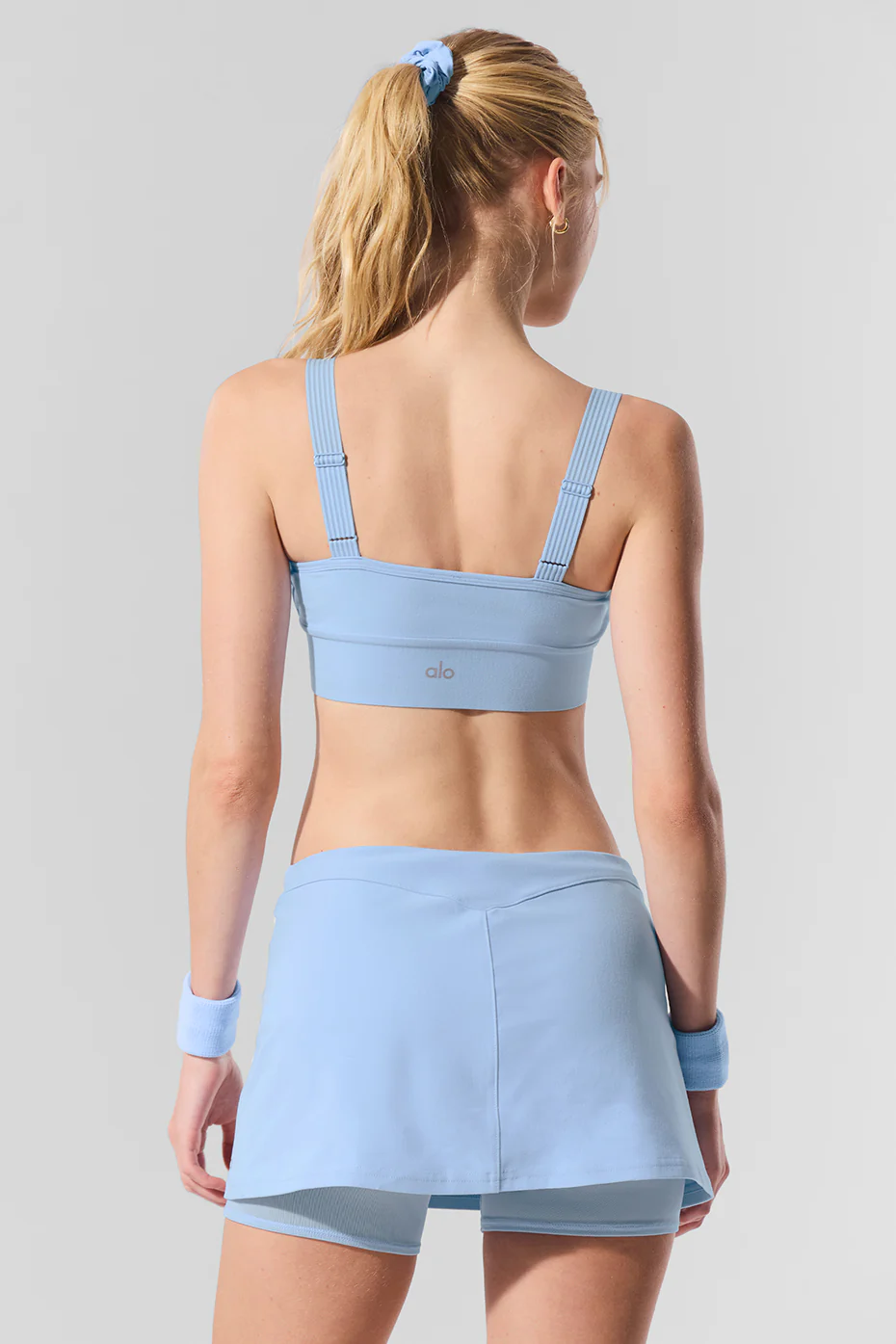 Alosoft Serve It Up Bra - Seashell Blue