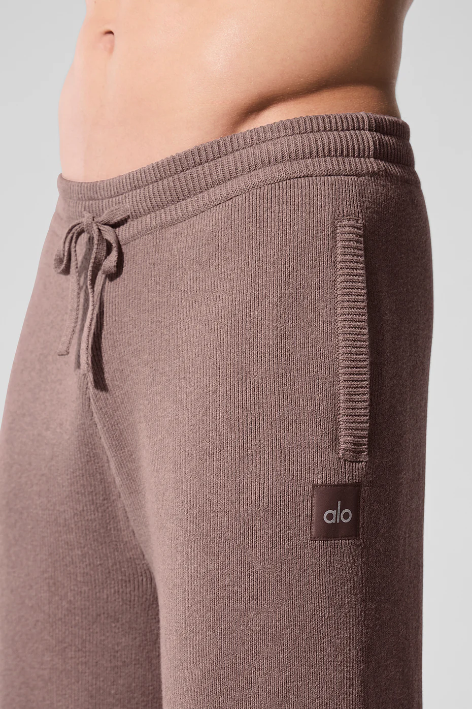 Scholar Straight Leg Sweatpant - Mushroom Heather