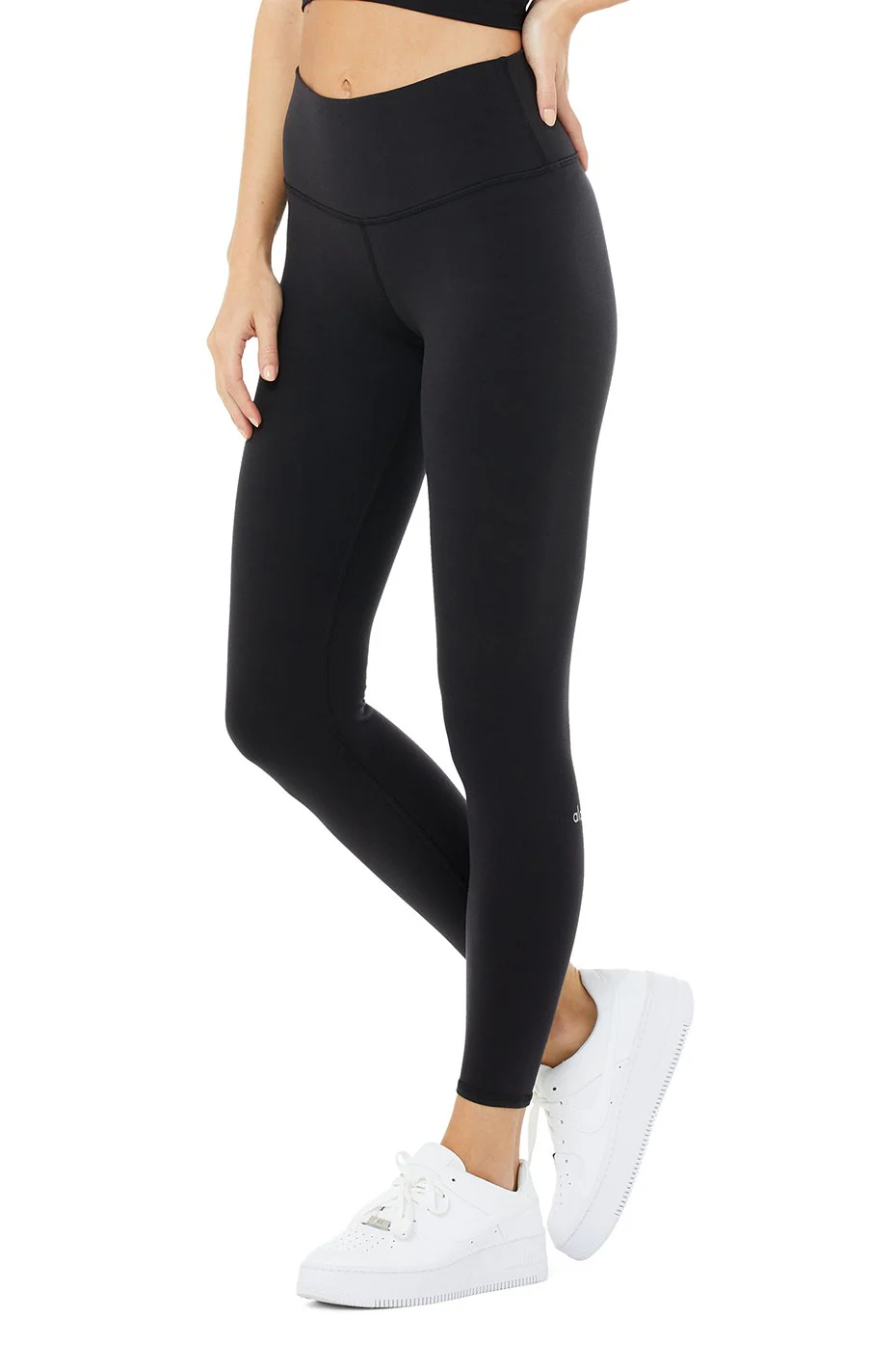 7/8 High-Waist Airbrush Legging - Black