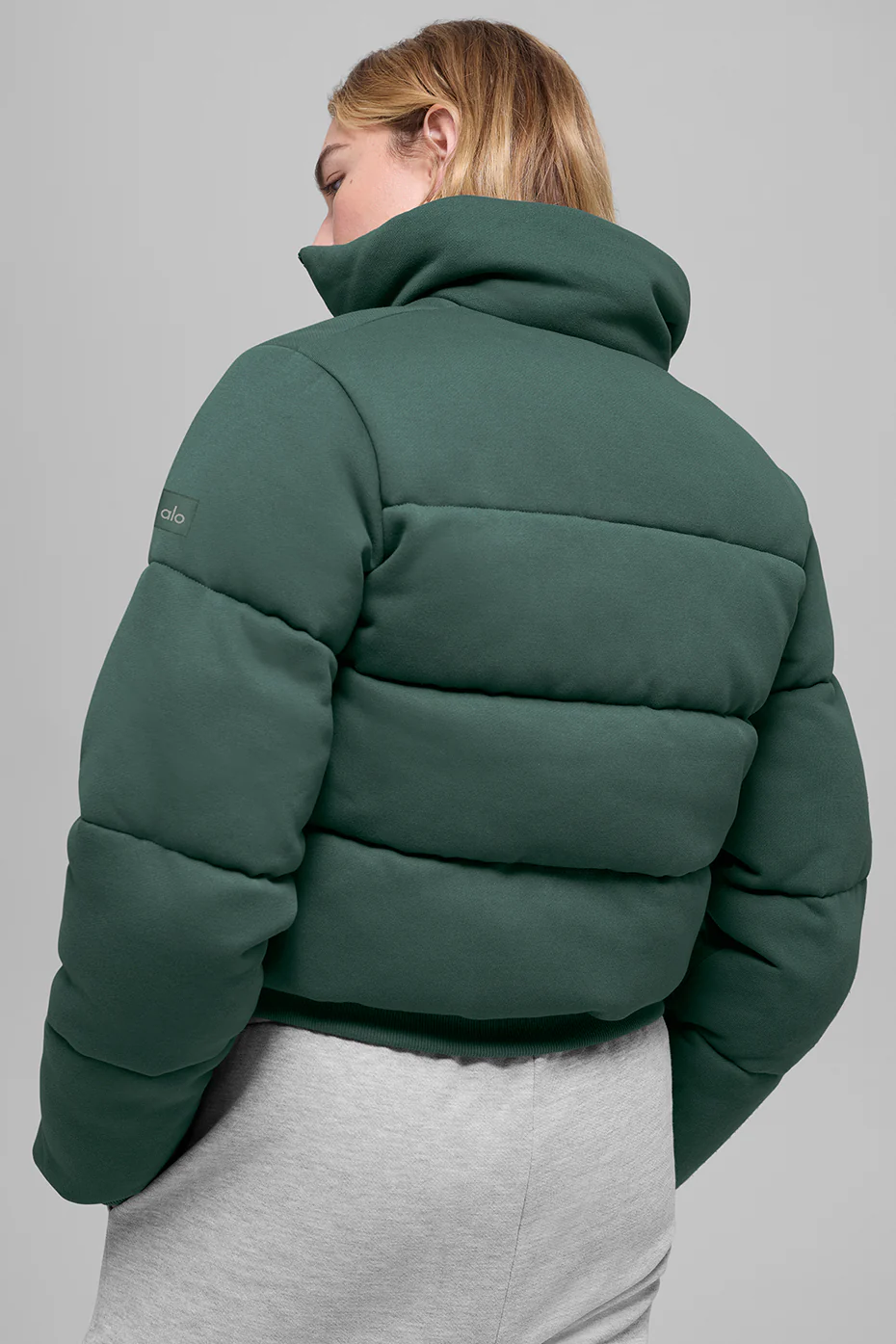 Sweatshirt Puffer - Clover Green