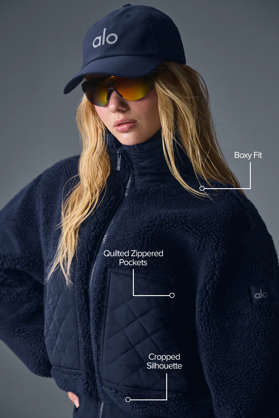 Sherpa Edge Bomber - Navy