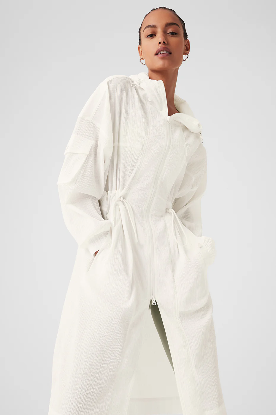 Summer Nights Lightweight Coat - Ivory