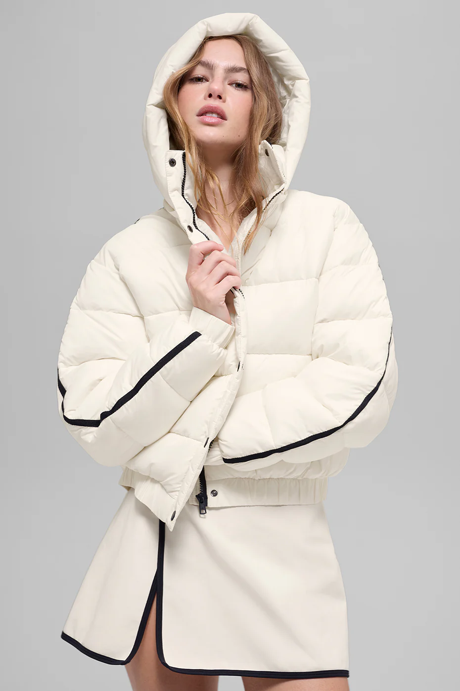 Aspen Love Puffer Jacket - Ivory