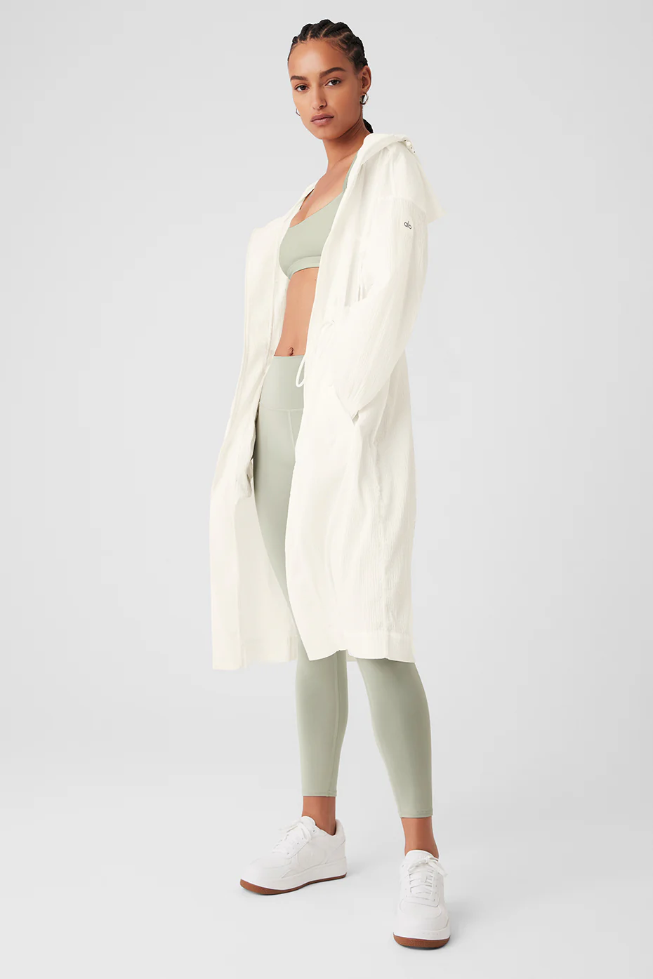 Summer Nights Lightweight Coat - Ivory