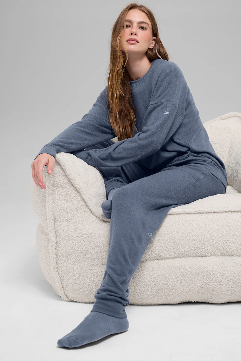 Soho Pullover - Bluestone