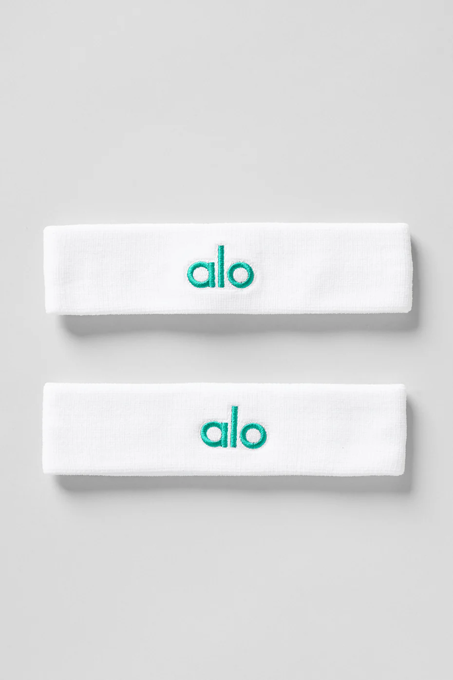 Glow Sweatband (2-Pack) - White/Spruce Green