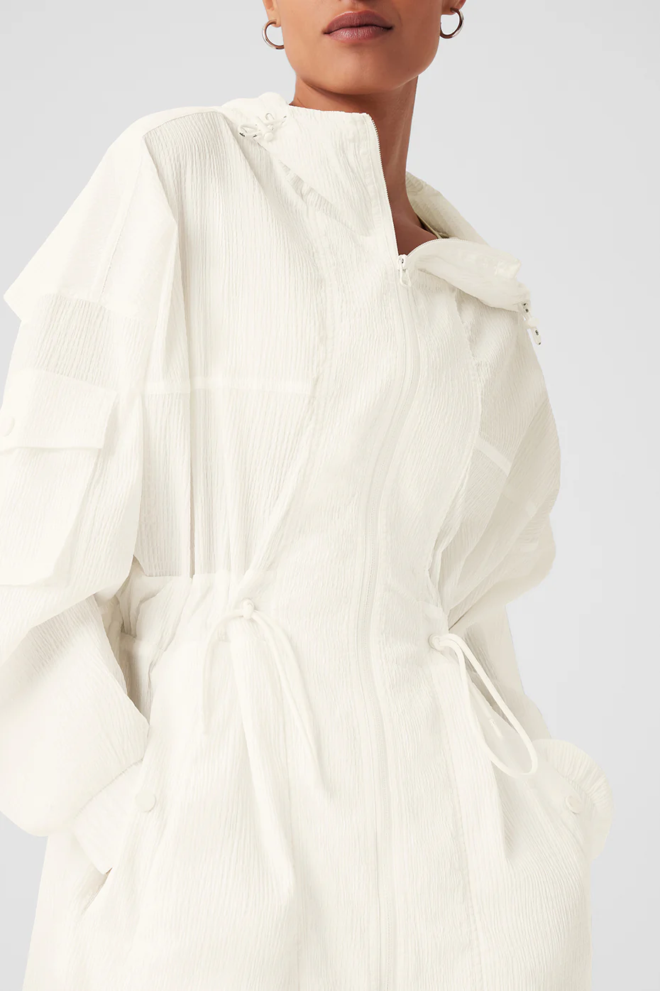 Summer Nights Lightweight Coat - Ivory