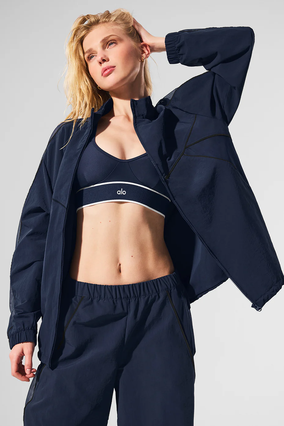 Origin Full-Zip Track Jacket - Navy/Black