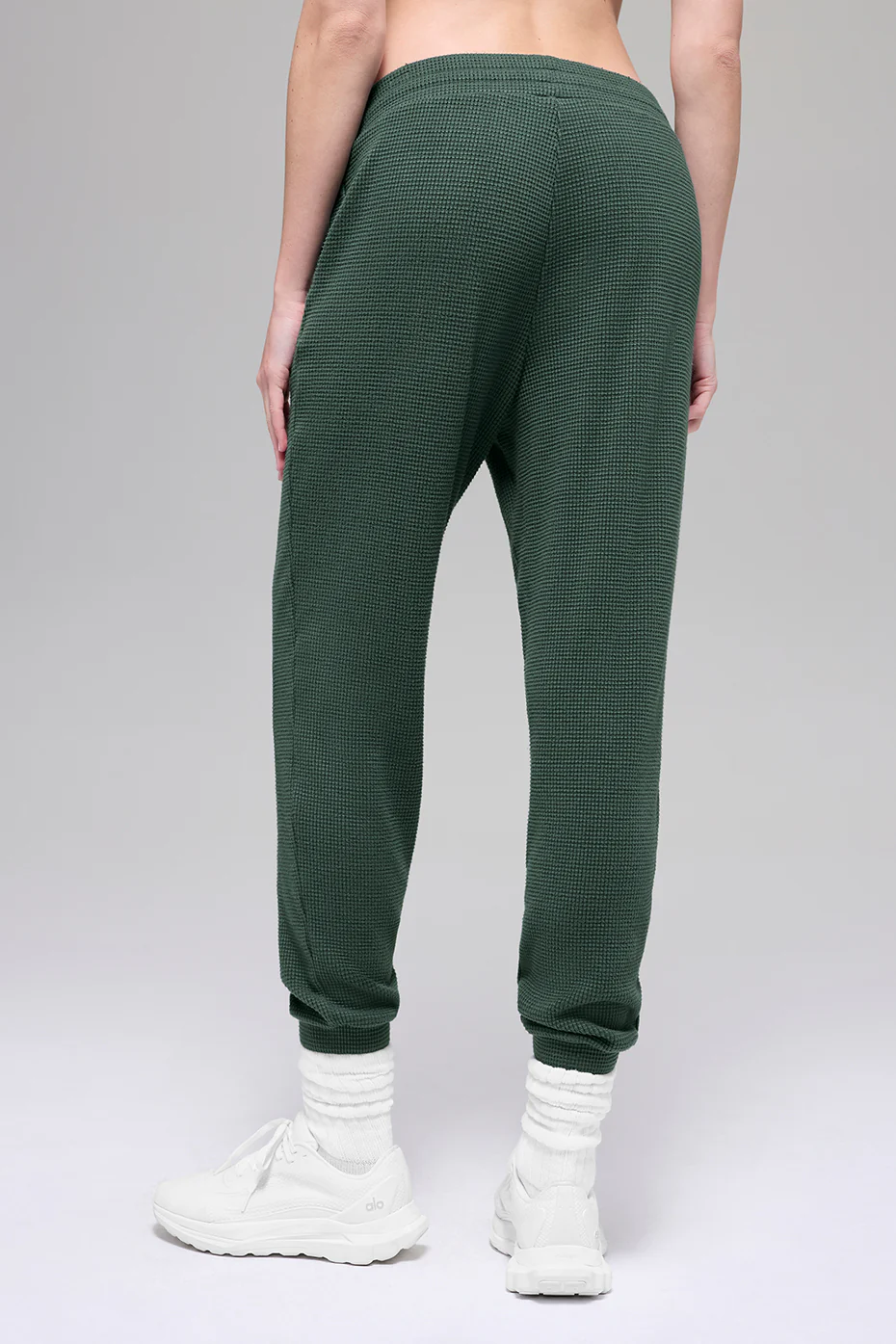 Waffle Weekend Escape Jogger - Clover Green