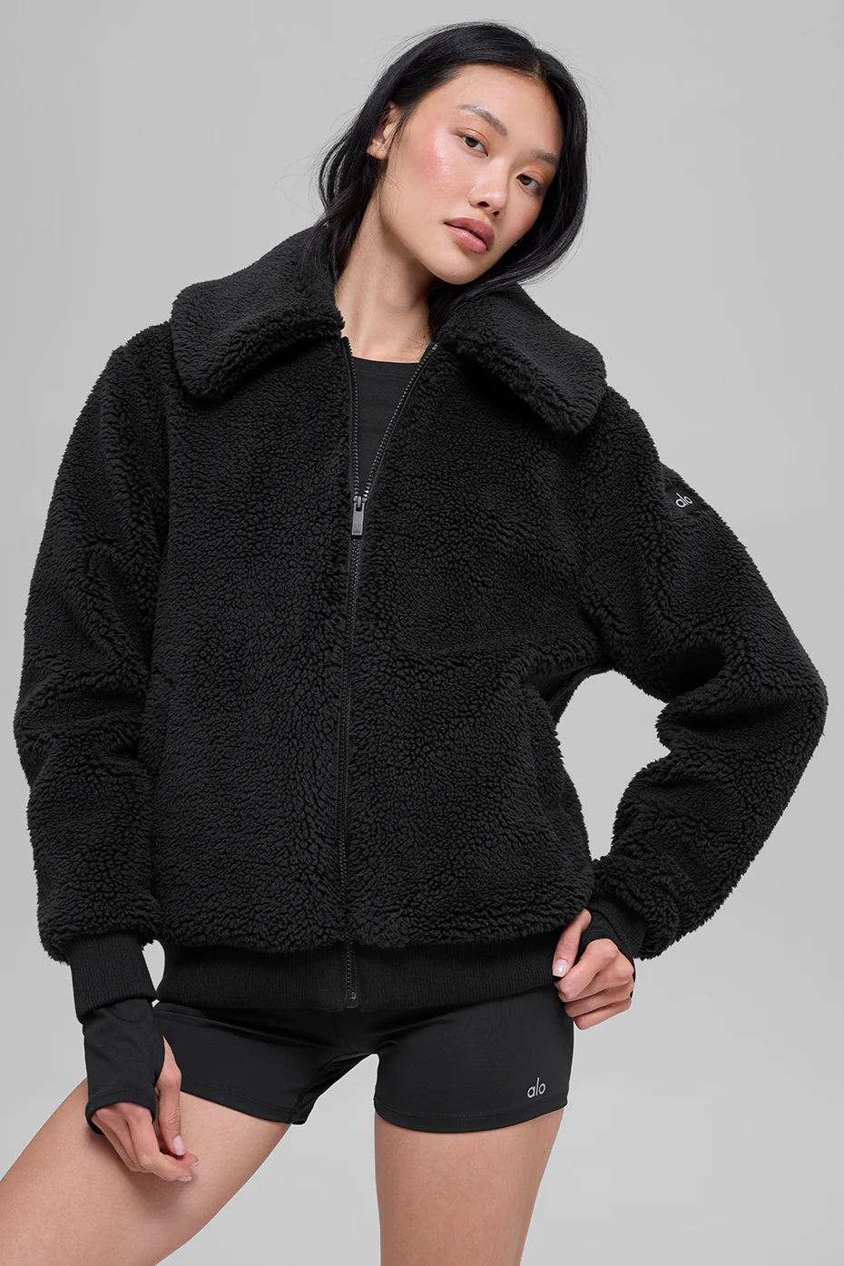 Sherpa Downtown Jacket - Black