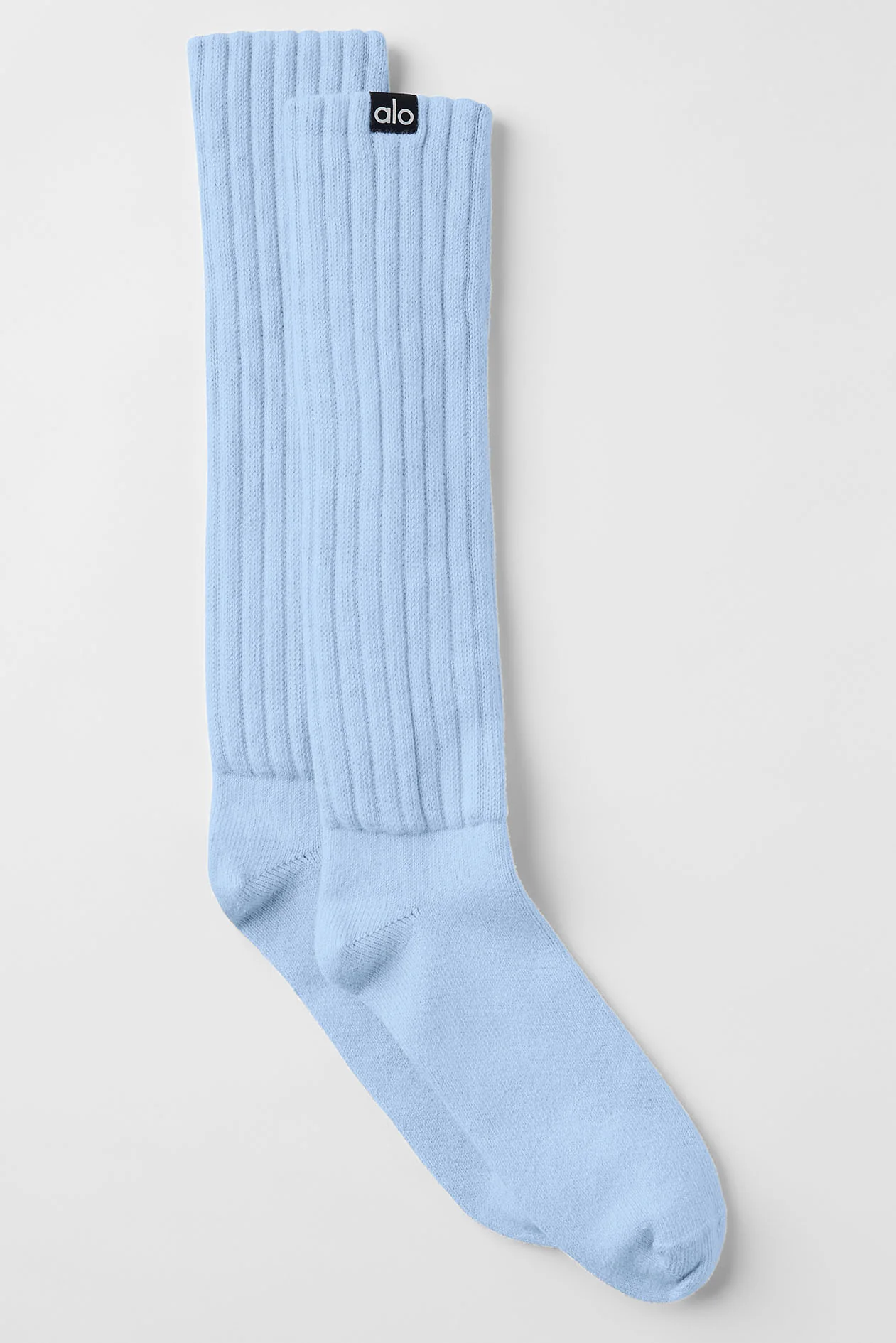 Unisex Scrunch Sock - Seashell Blue