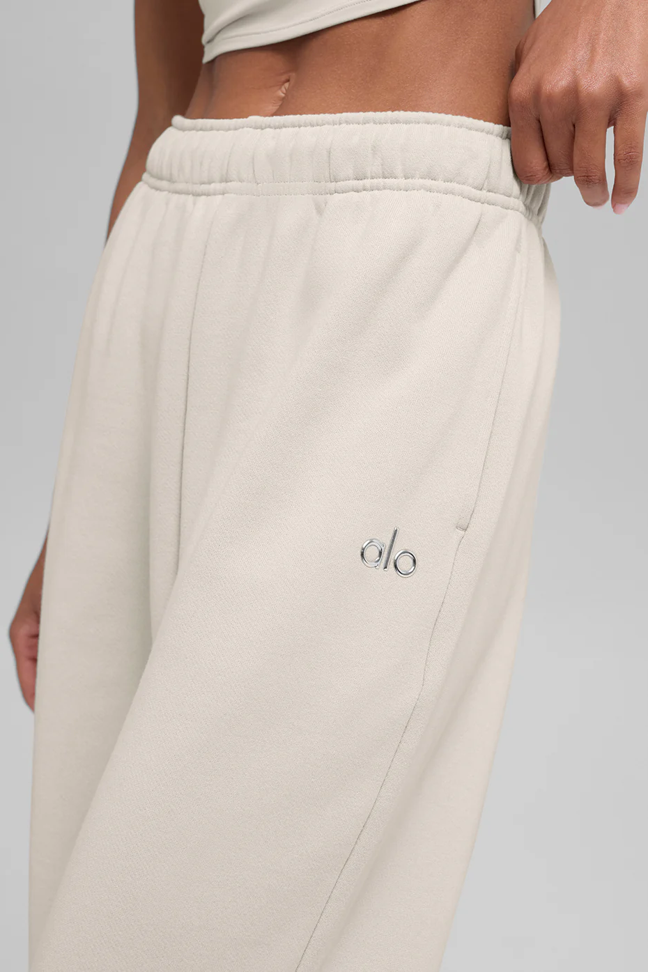 Accolade Straight Leg Sweatpant - Bone