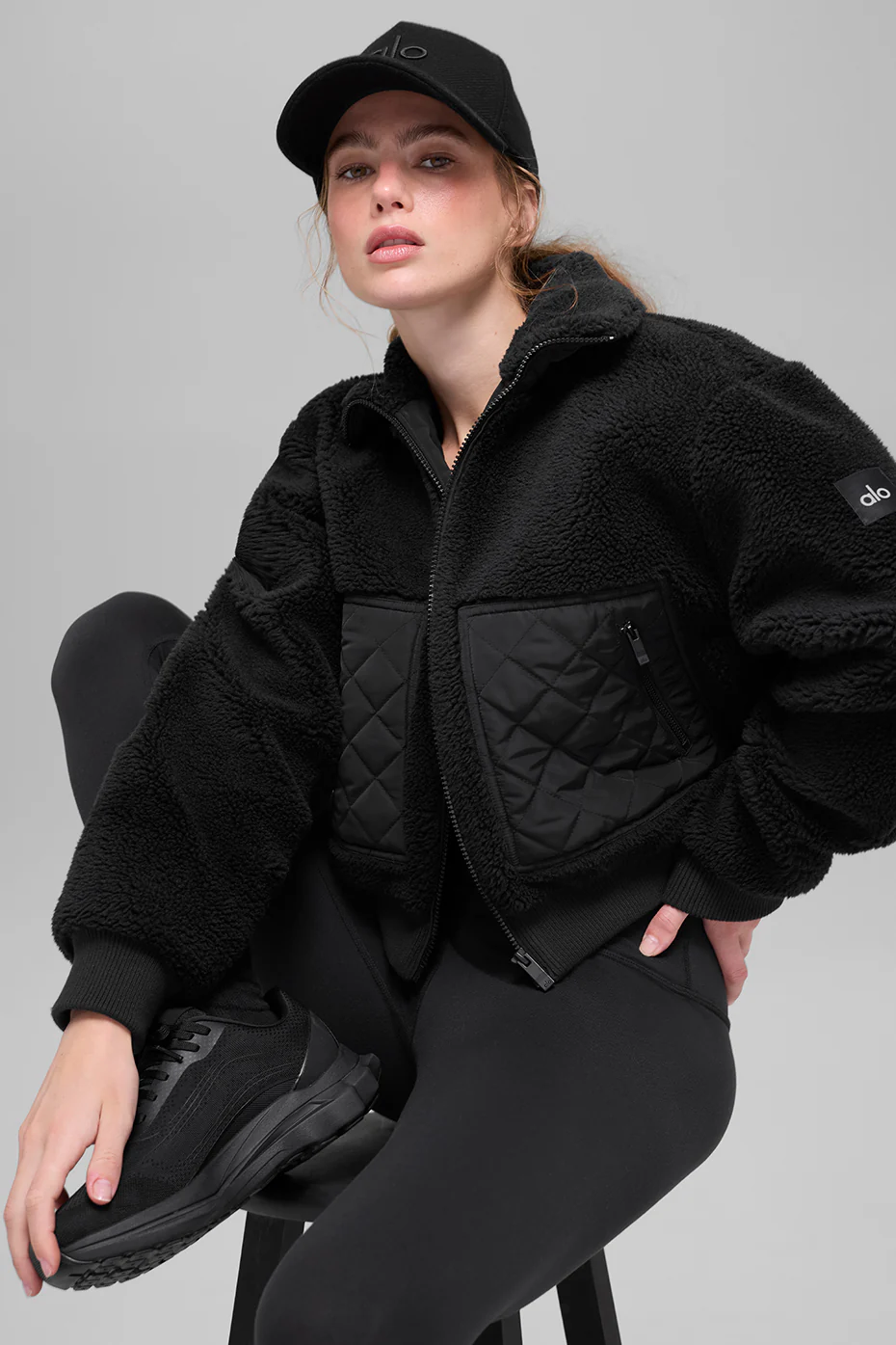 Sherpa Edge Bomber - Black
