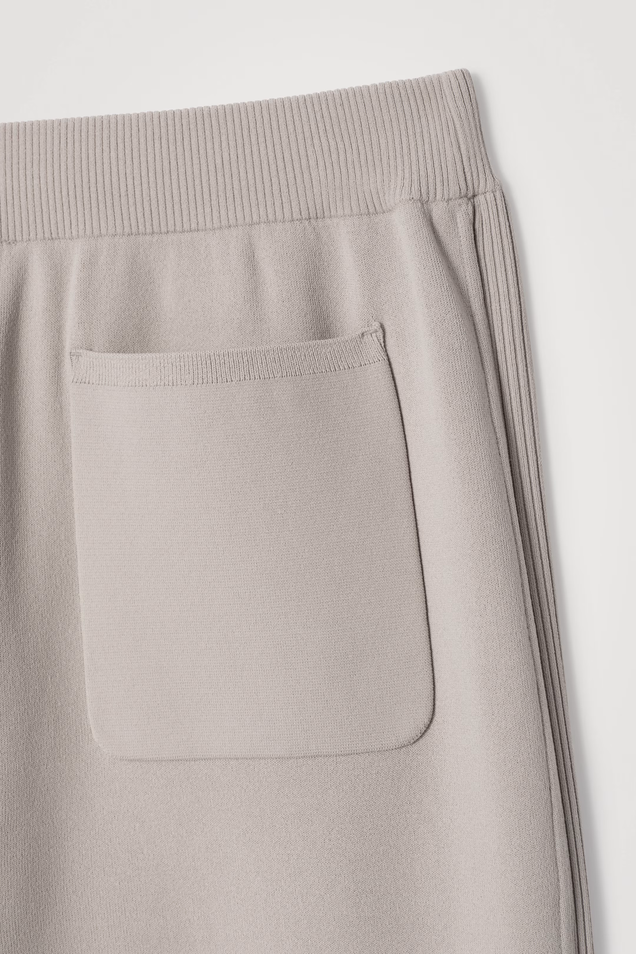 DOUBLE-FACED STRAIGHT-LEG TRACK PANTS