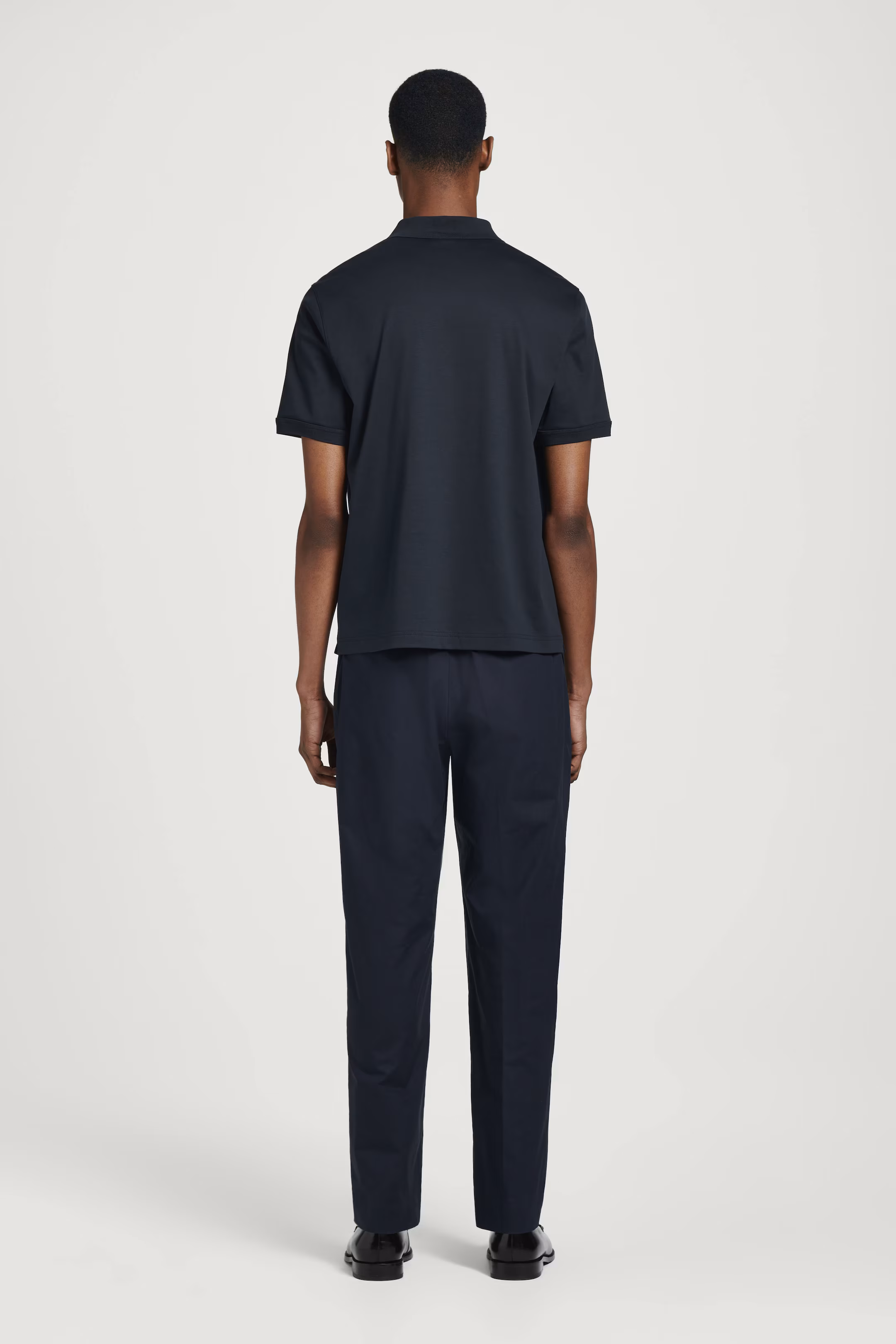 REGULAR-FIT MERCERISED-COTTON POLO SHIRT