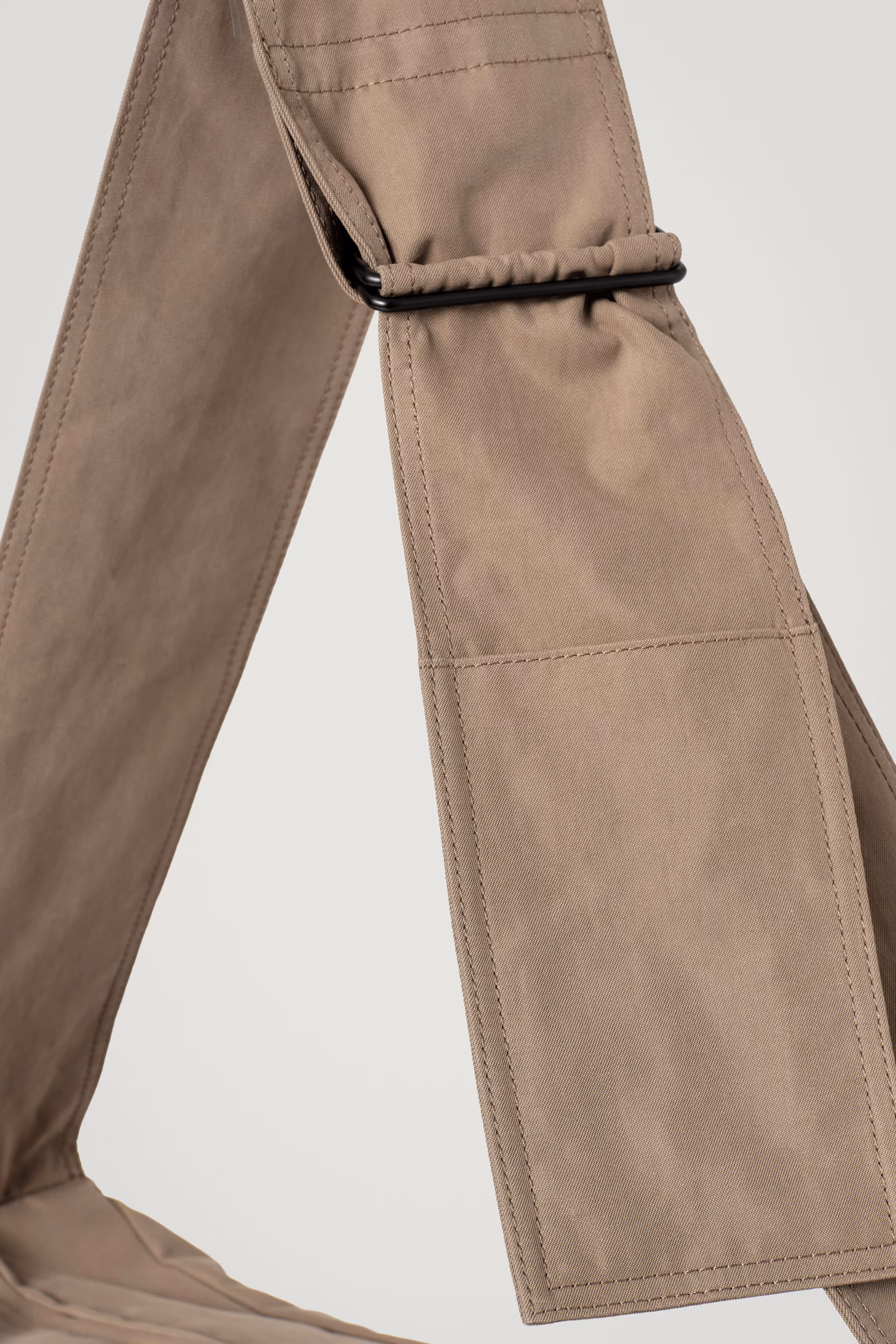 SLOUCHY WATER-REPELLENT CROSSBODY BAG - NYLON