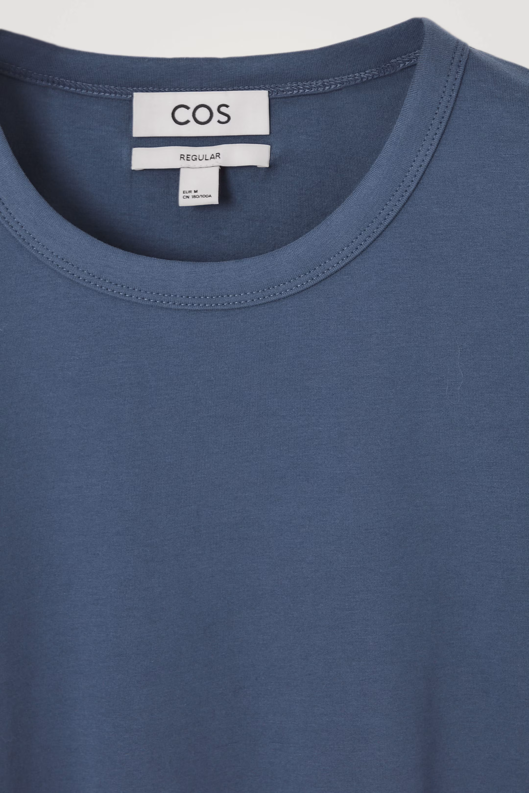 REGULAR LIGHTWEIGHT BRUSHED-COTTON T-SHIRT