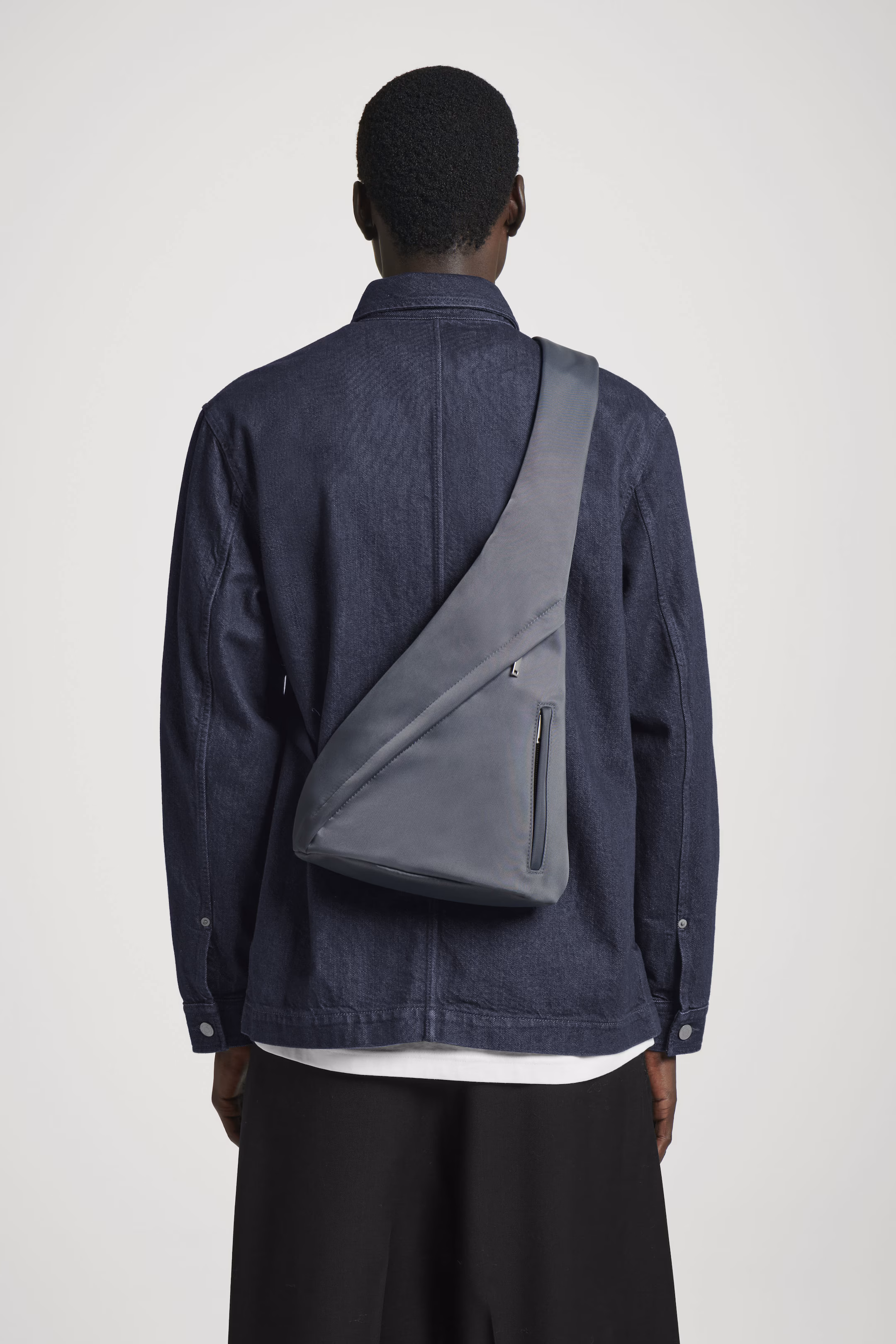 SLING WATER-RESISTANT CROSSBODY BAG - NYLON