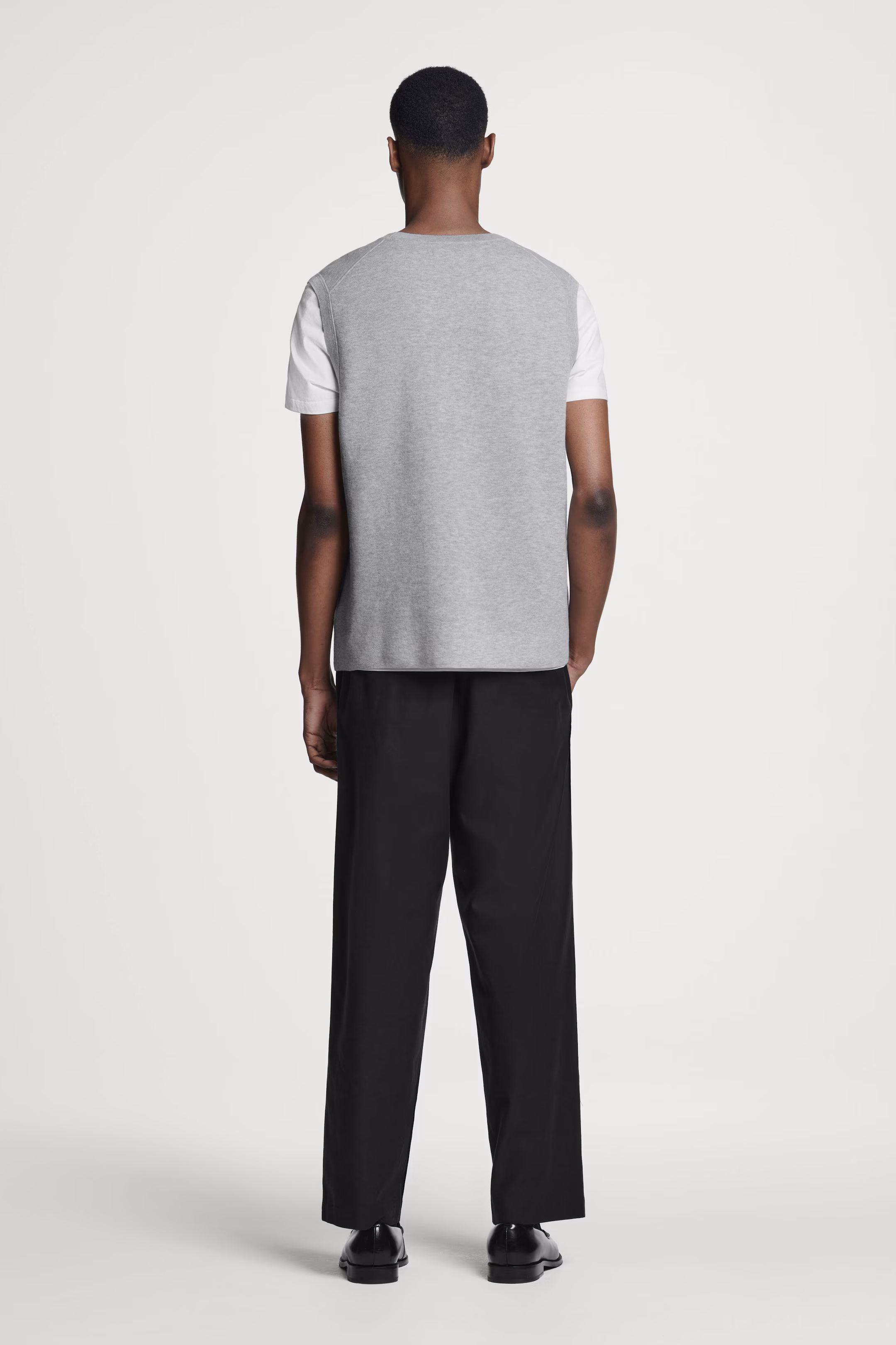 DOUBLE-FACED KNITTED TANK