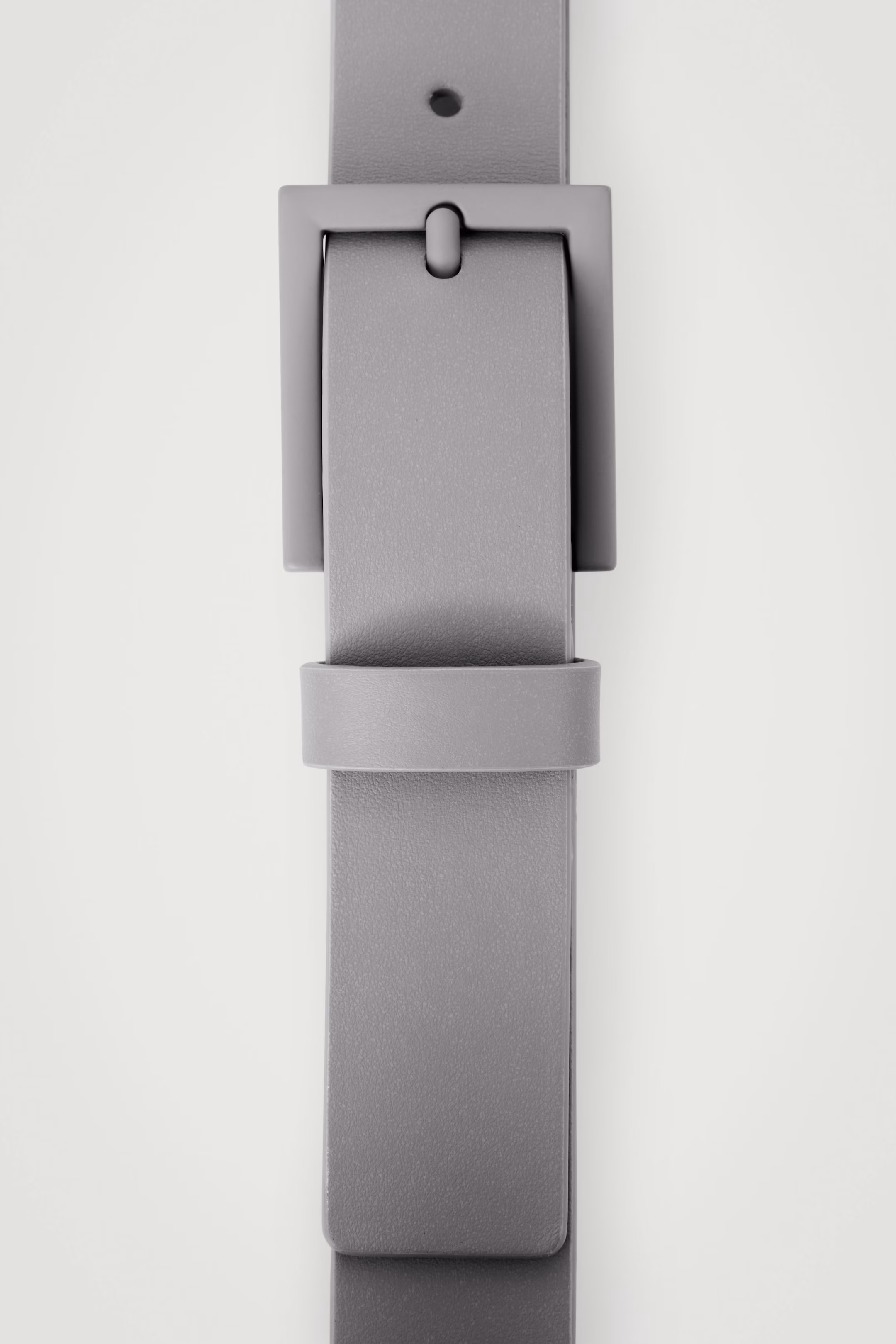 MATTE LEATHER BELT