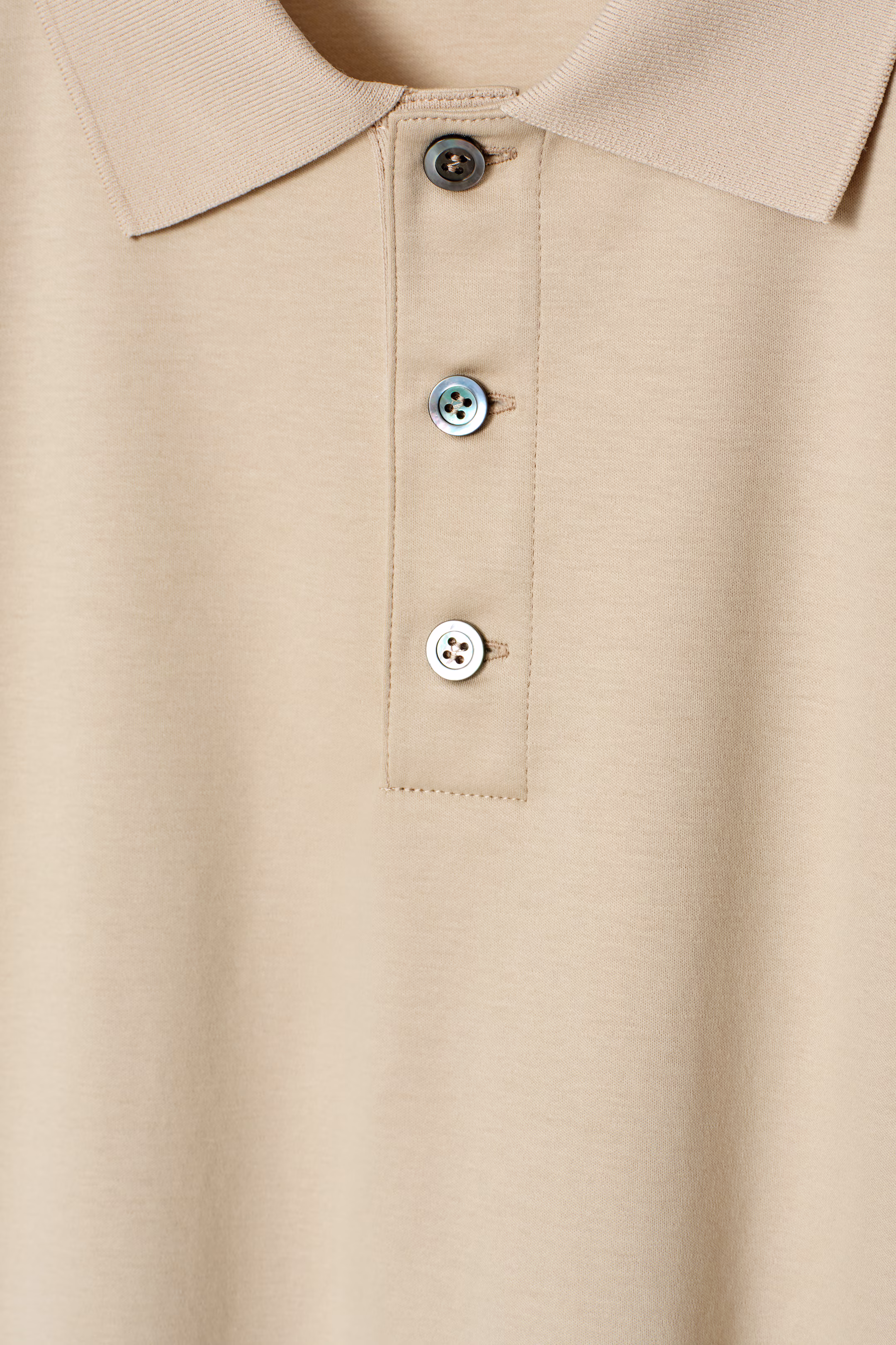 REGULAR-FIT MERCERISED-COTTON POLO SHIRT