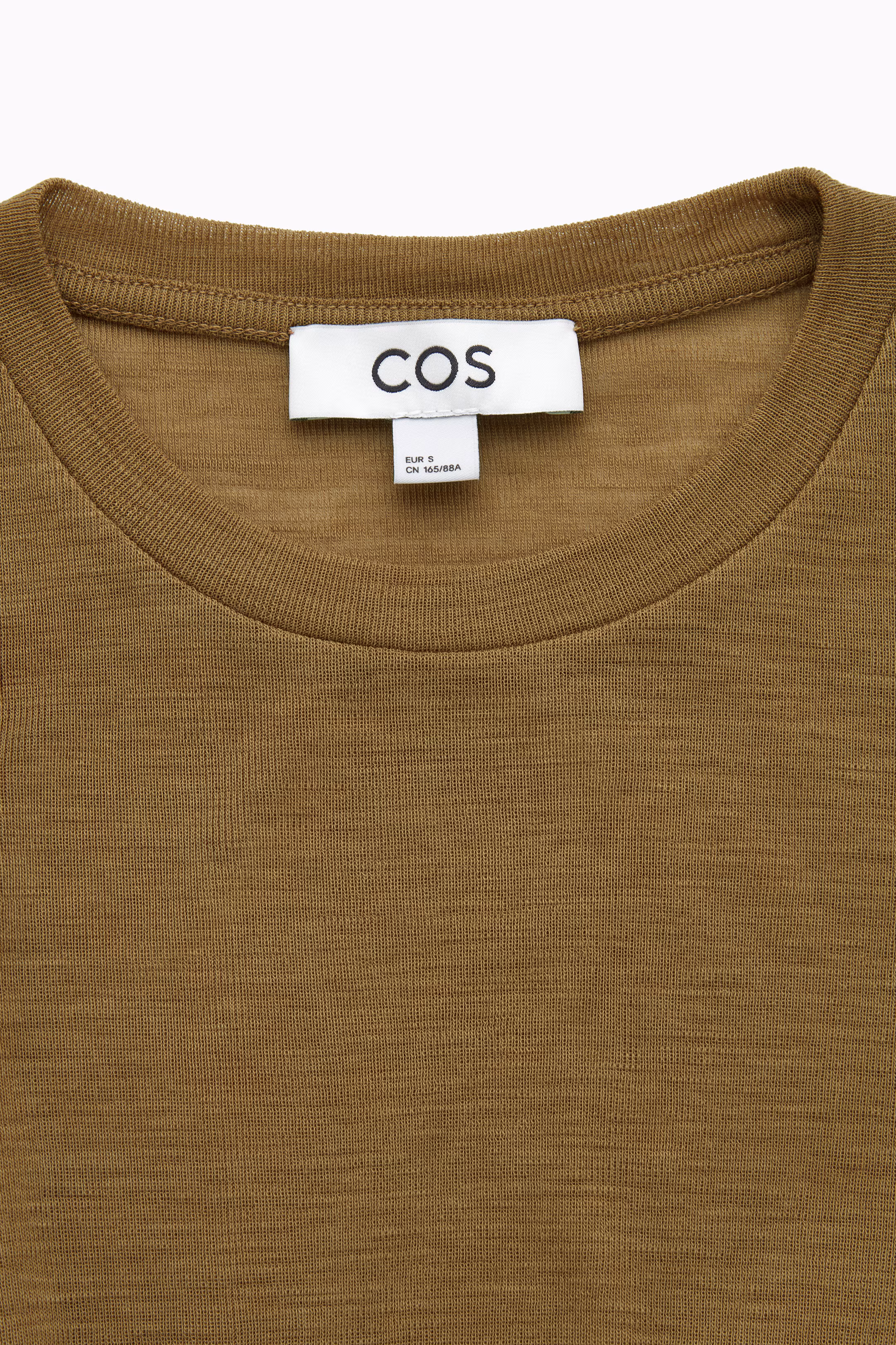CREW-NECK MERINO WOOL TOP