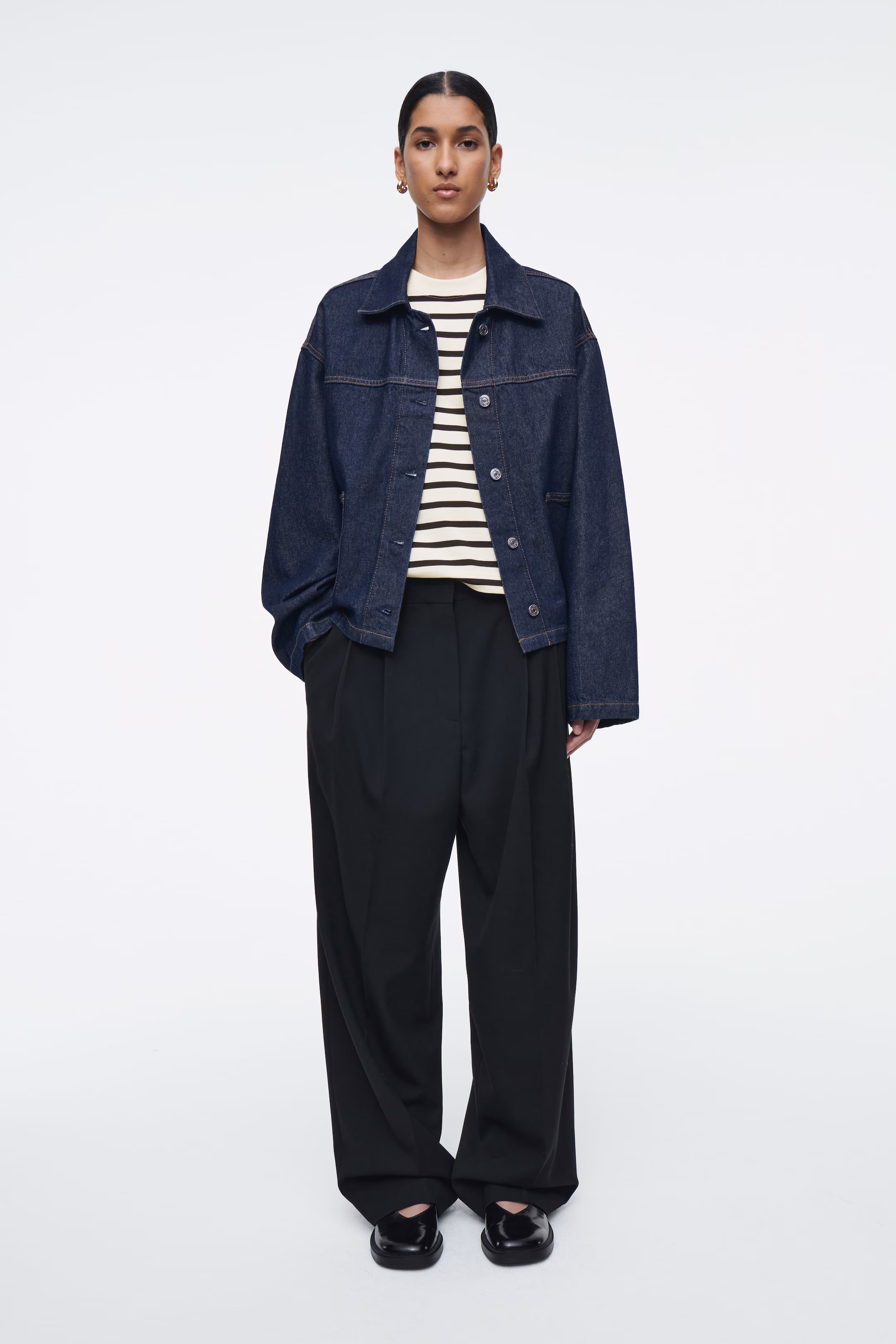 CLEAN CUT REGULAR LONG-SLEEVED T-SHIRT