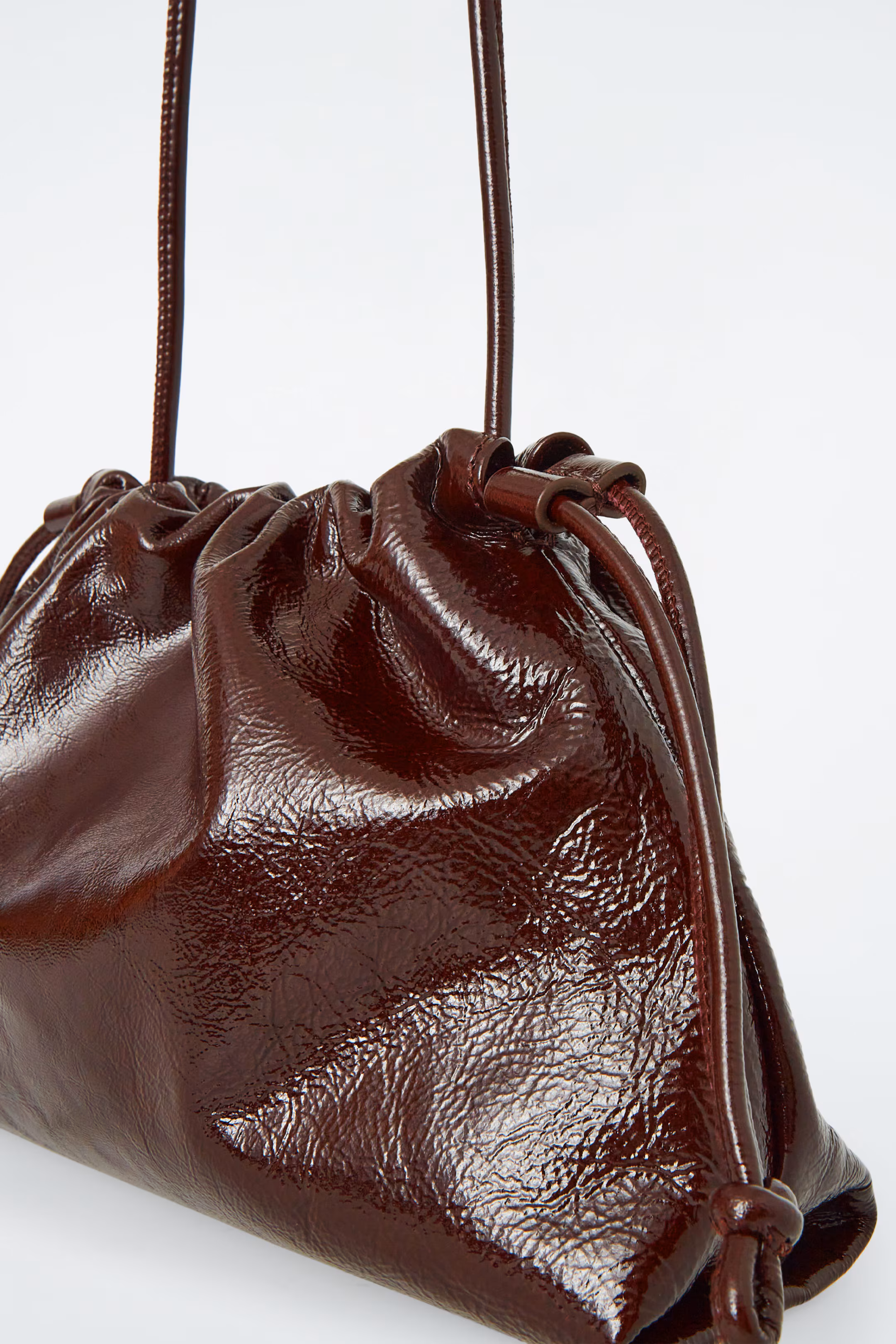 MINI CAVATELLI CLUTCH BAG - LEATHER