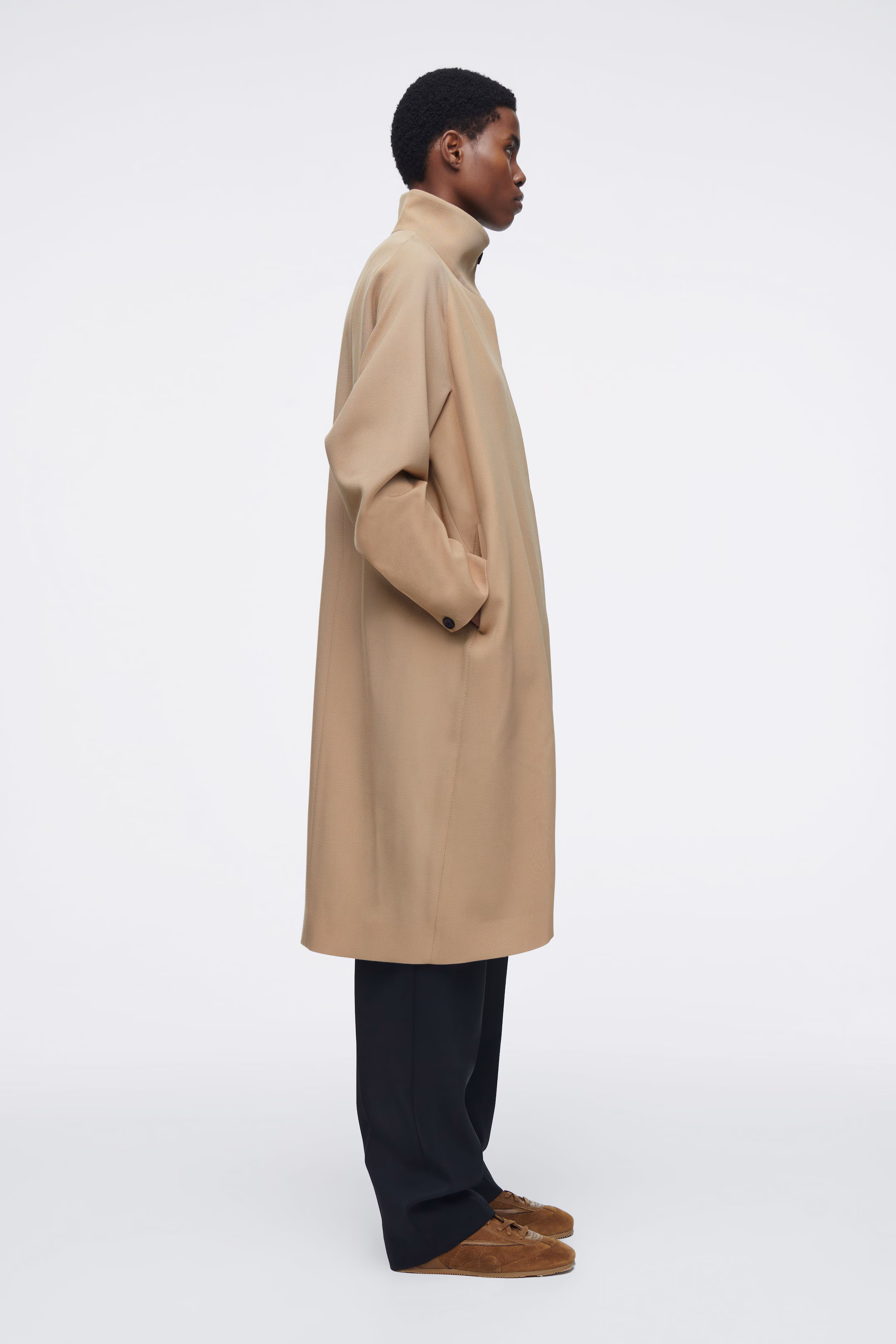 MINIMAL SUEDE TRAINERS