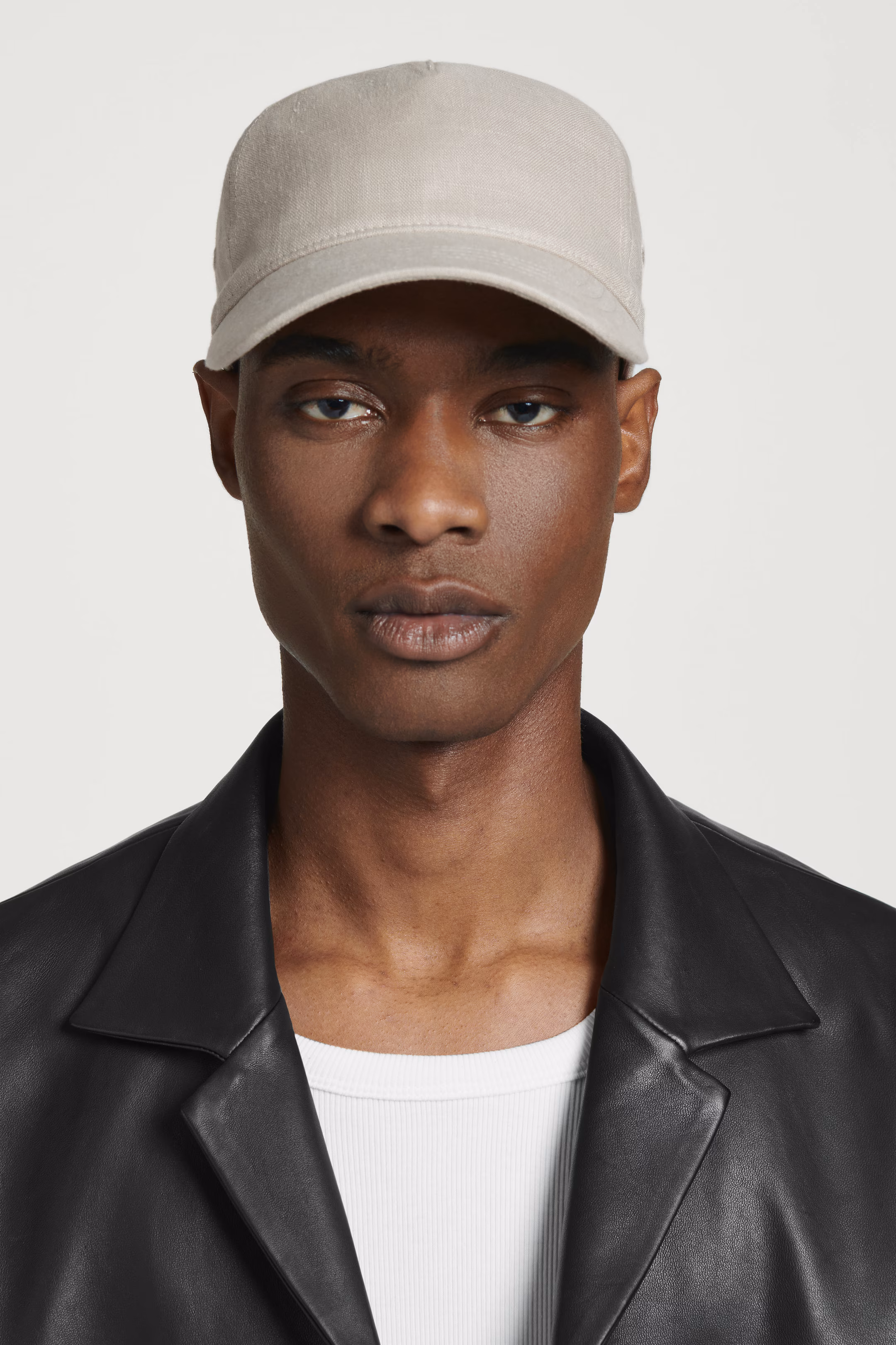 LINEN BASEBALL CAP