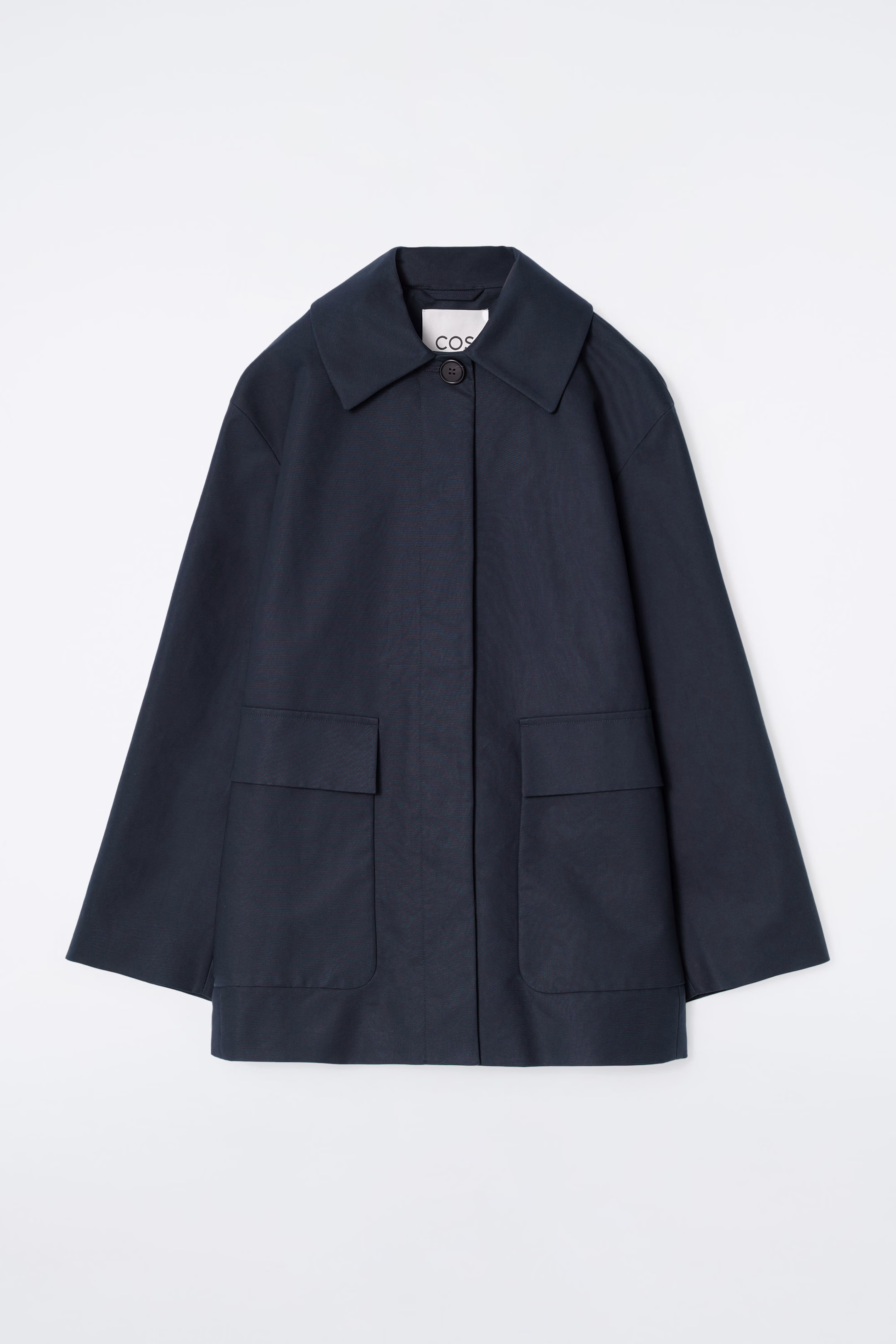 COLLARED COTTON CAR JACKET